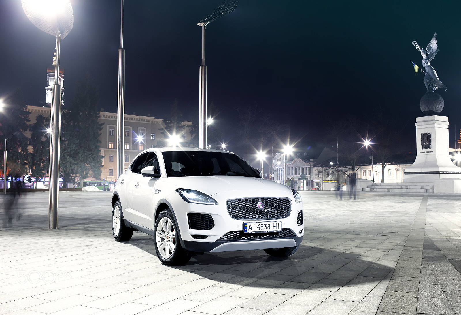 Canon EOS 5D Mark II sample photo. Jaguar e-pace photography