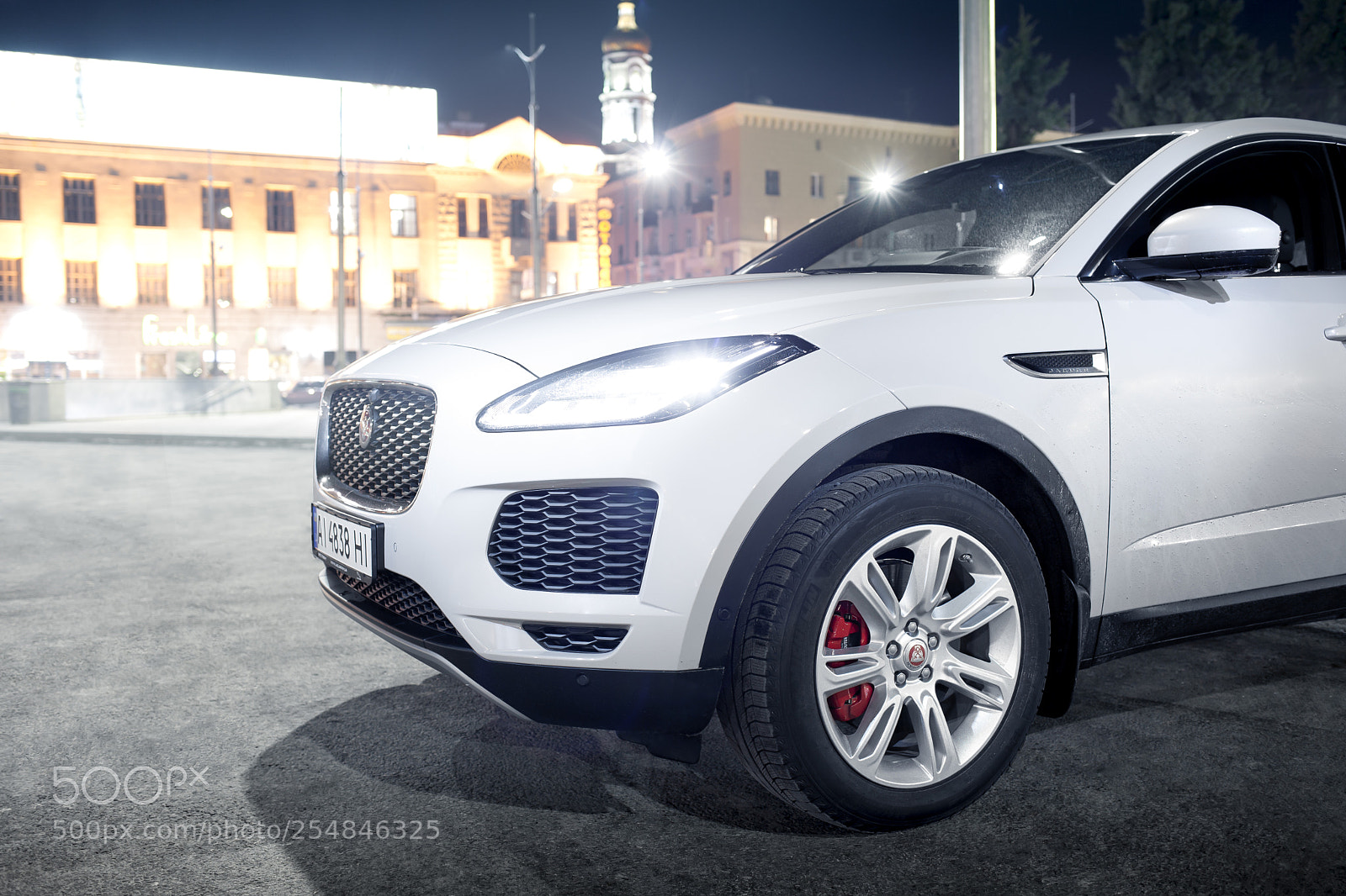 Canon EOS 5D Mark II sample photo. Jaguar e-pace photography