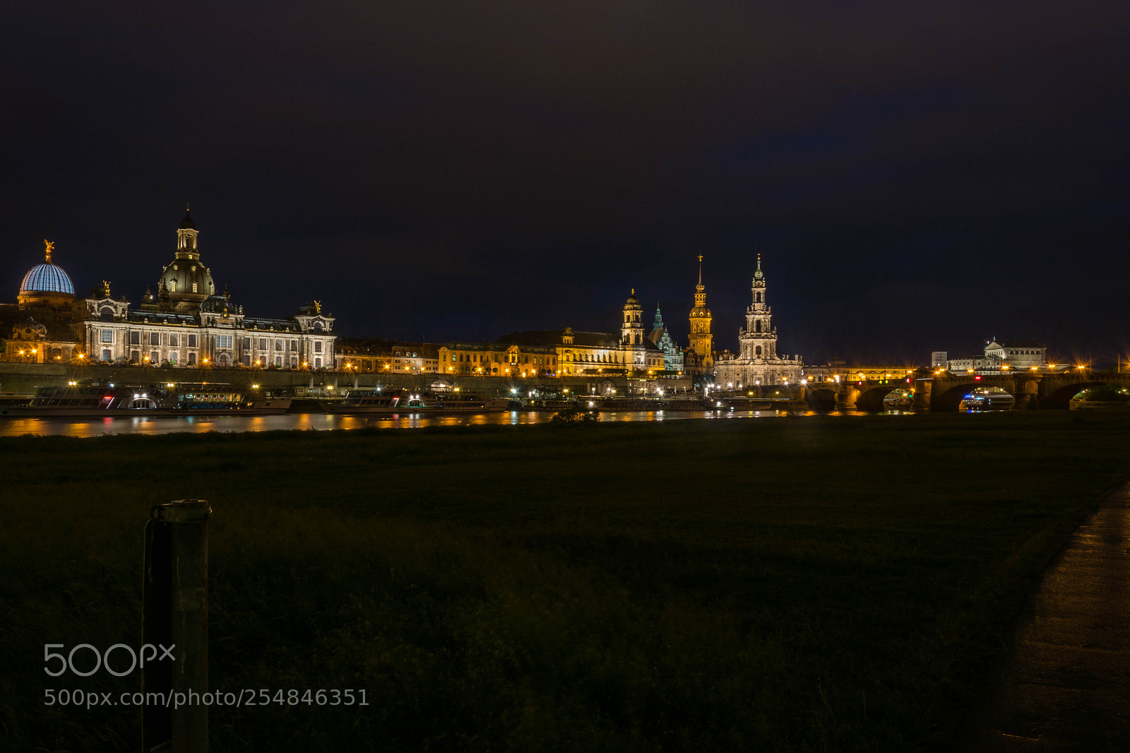Nikon D5200 sample photo. Dresden skyline photography