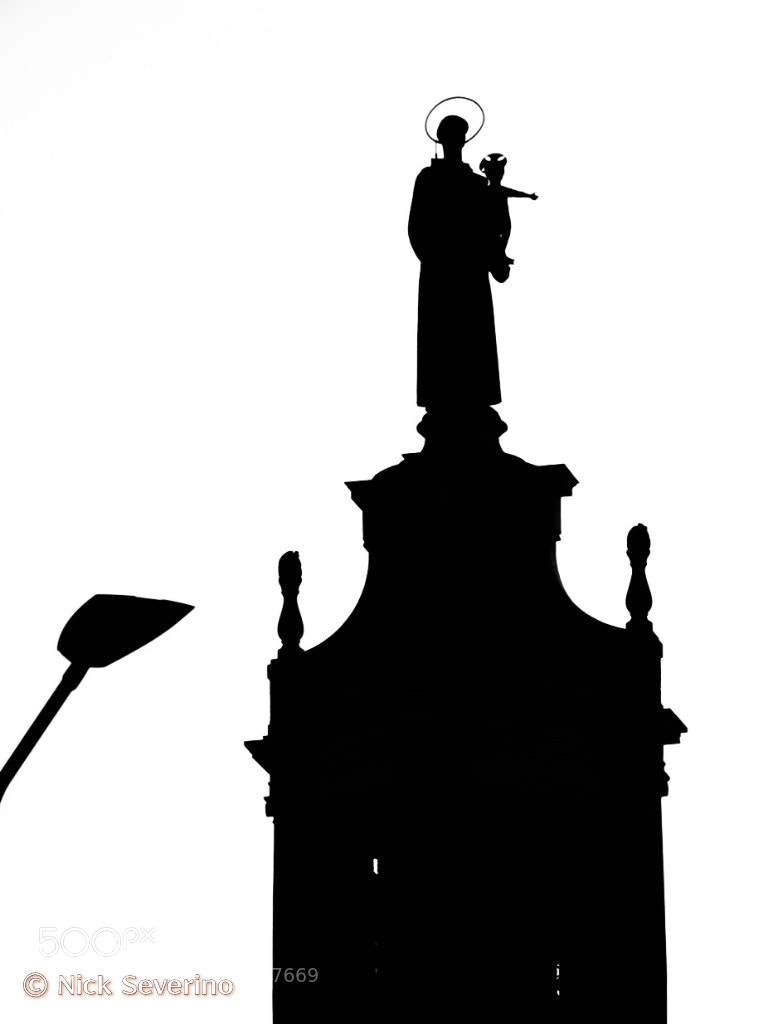 Sony a7R sample photo. Church silhouette photography
