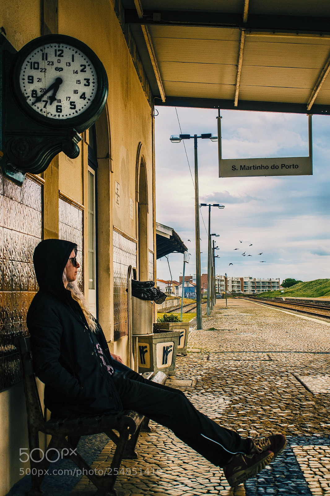 Nikon D3300 sample photo. Train station photography