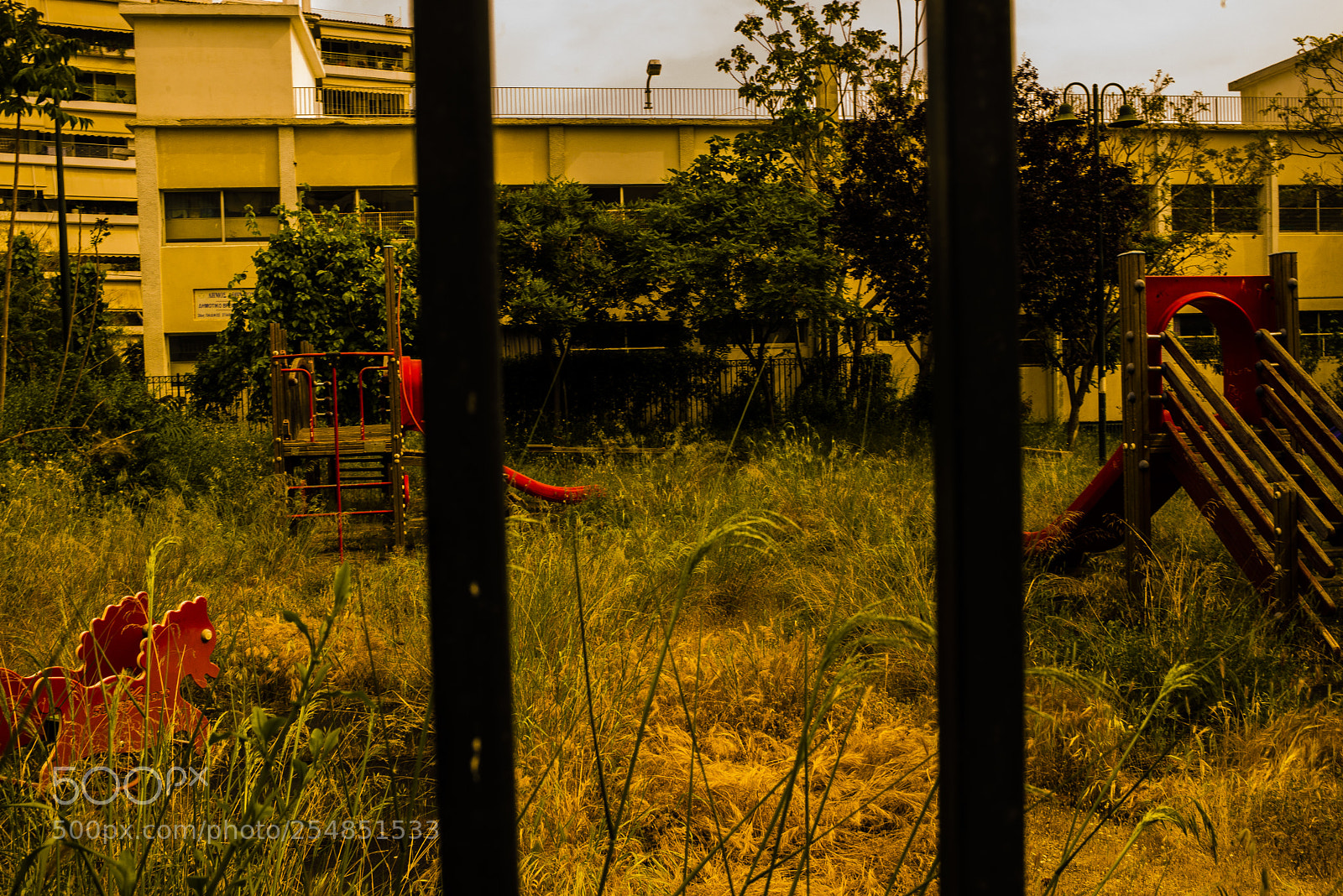 Nikon D610 sample photo. An abandoned children's play photography