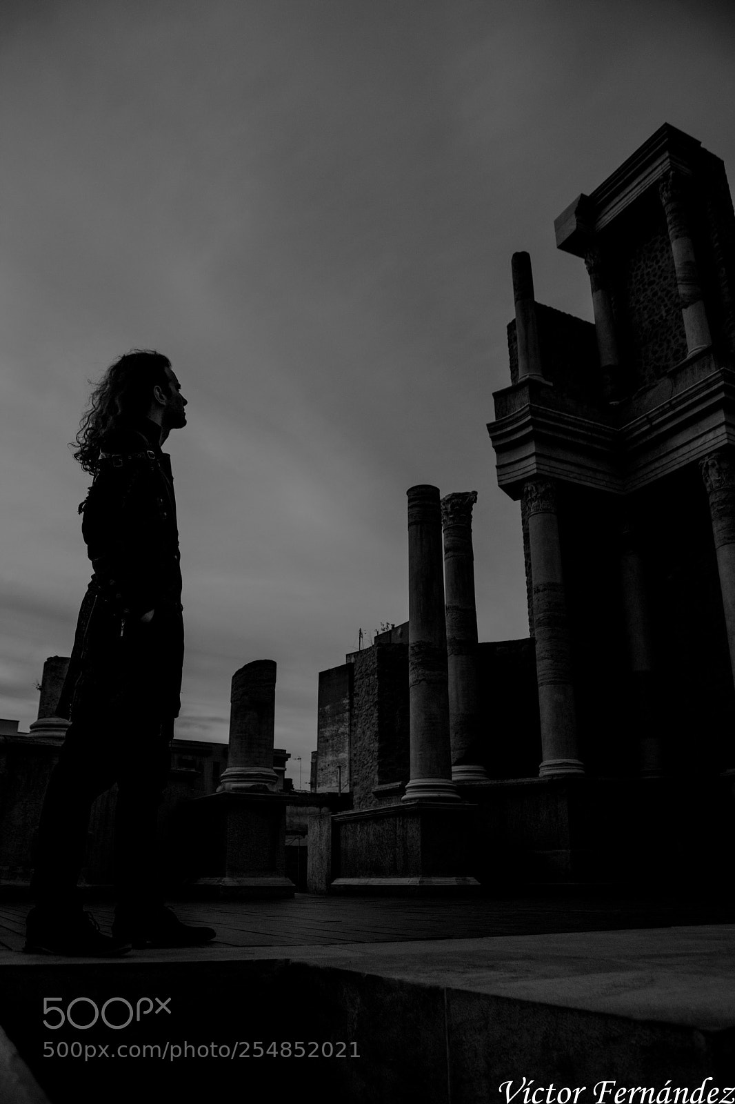 Nikon D5200 sample photo. Somber ruins photography