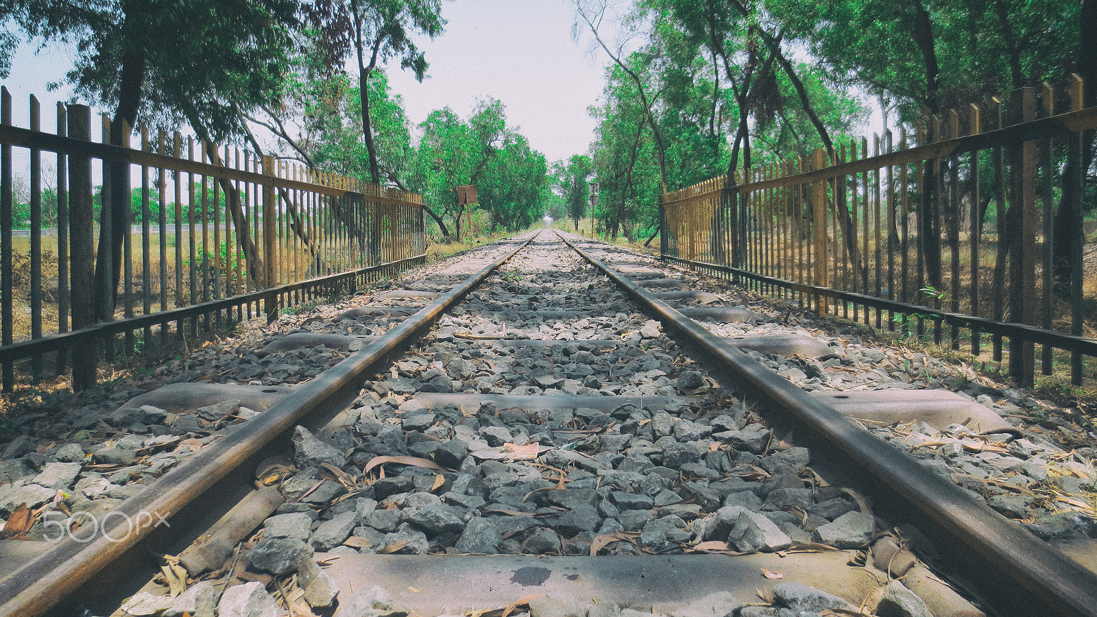 Canon IXUS 240 HS sample photo. Railway track photography