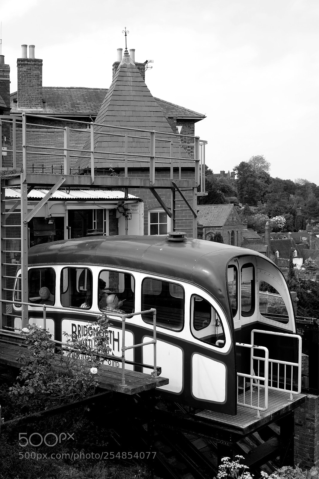 Fujifilm X-E2 sample photo. Bridgnorth cliff railway photography