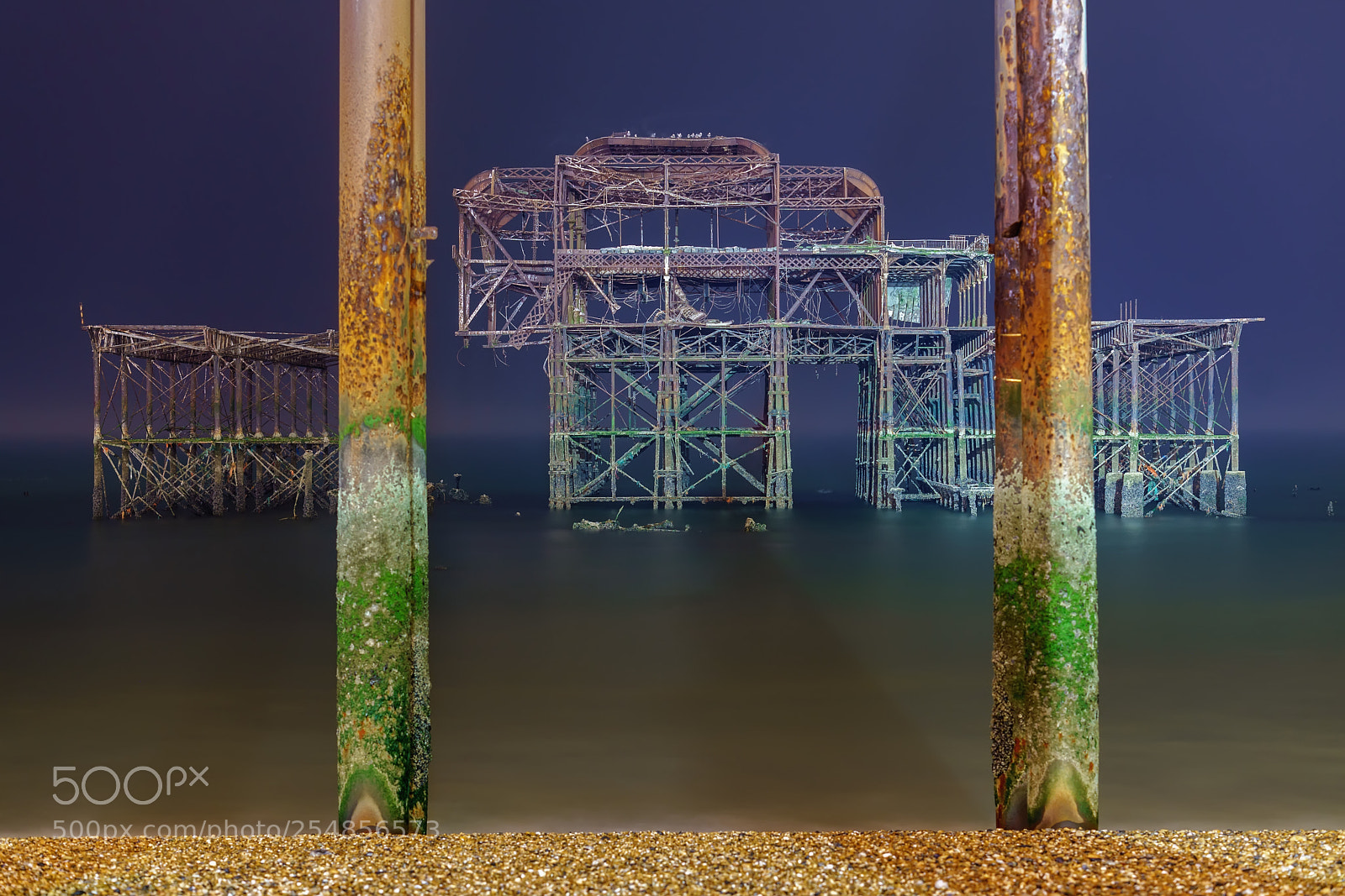 Sony a7R II sample photo. Brighton west pier photography