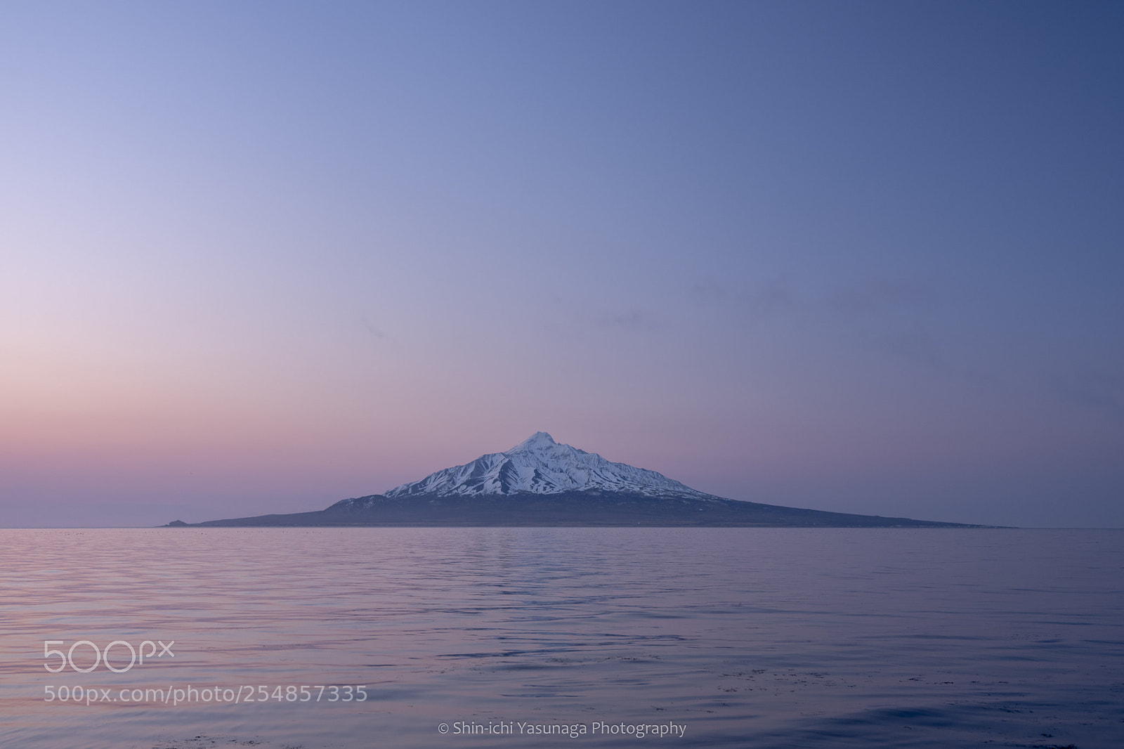 Pentax K-70 sample photo. Mt.rishiri at dawn photography