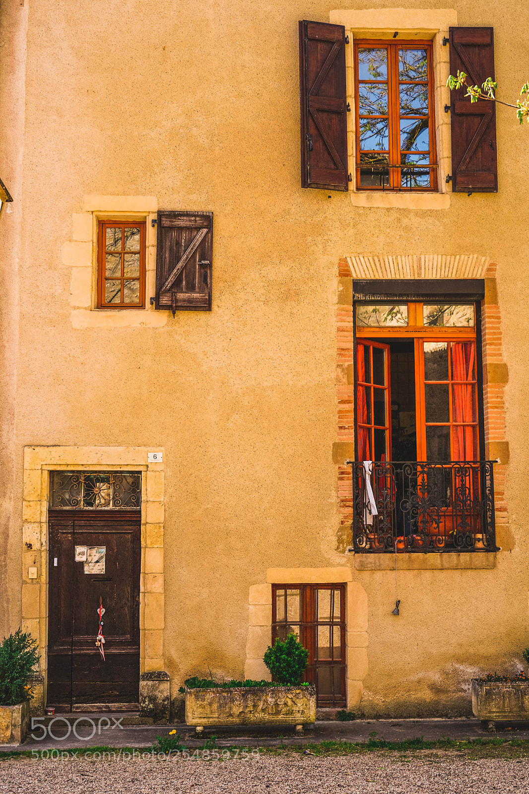 Sony a7 II sample photo. French house facade photography