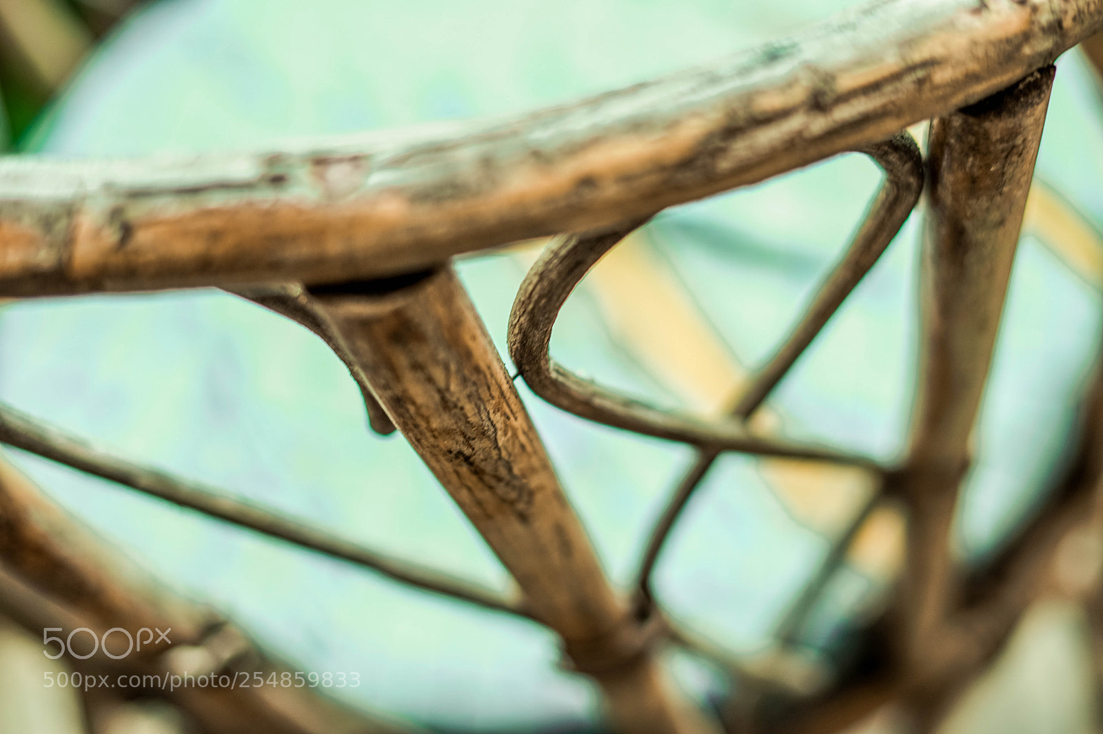 Sony a7 II sample photo. Blue garden chair photography