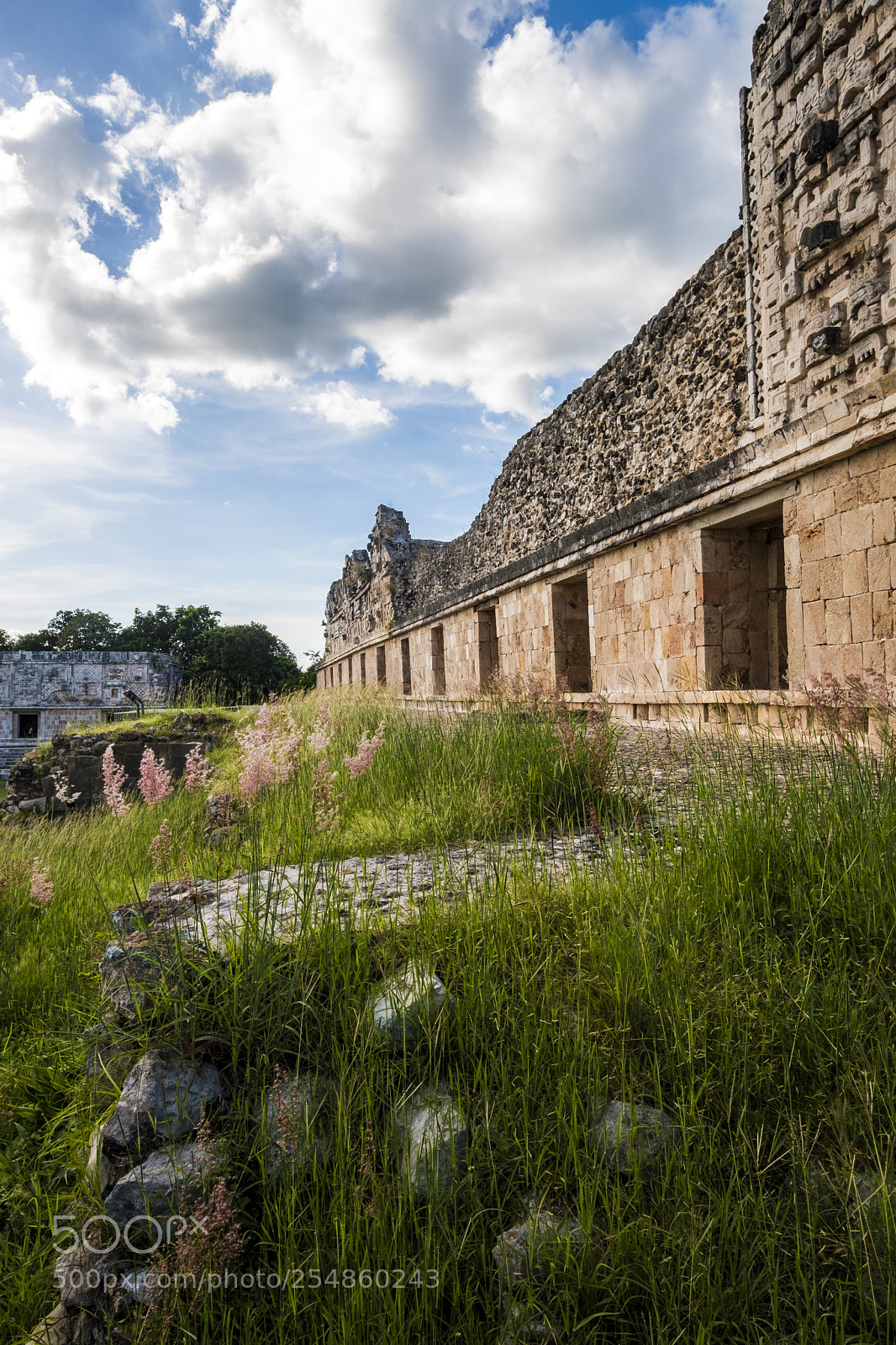 Fujifilm X-T2 sample photo. Ancient maya ruins, nunnery photography