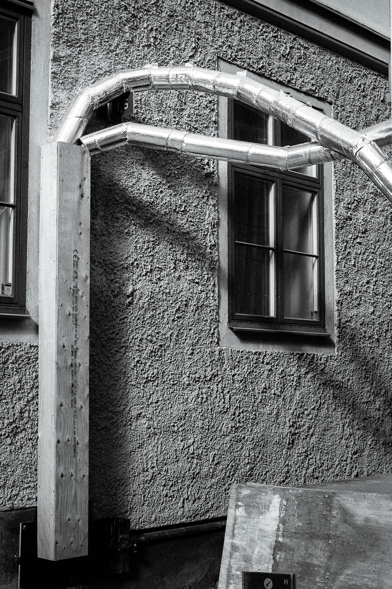 Leica M9 sample photo. Pipes reaching photography