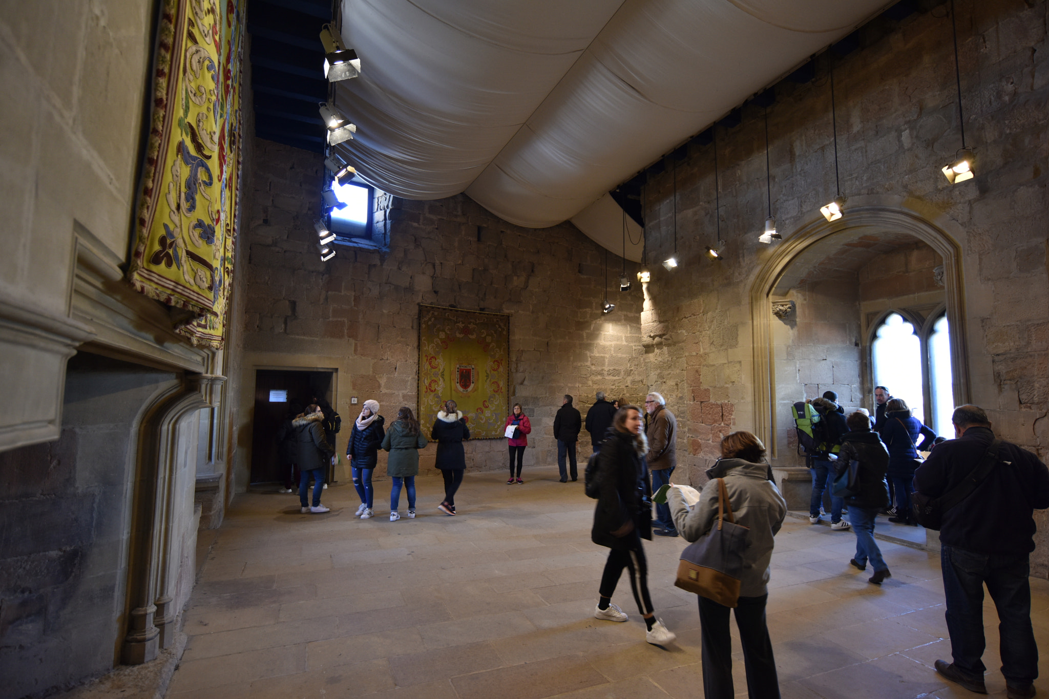 Nikon D810 + Nikon AF-S Nikkor 18-35mm F3.5-4.5G ED sample photo. Castillo de olite () photography