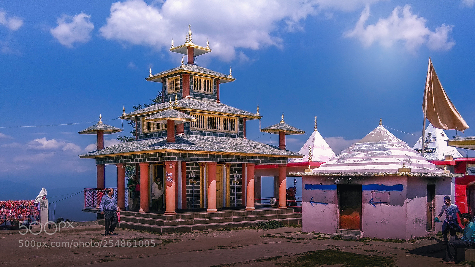 Xiaomi Redmi Note 4 sample photo. Surkunda devi temple photography