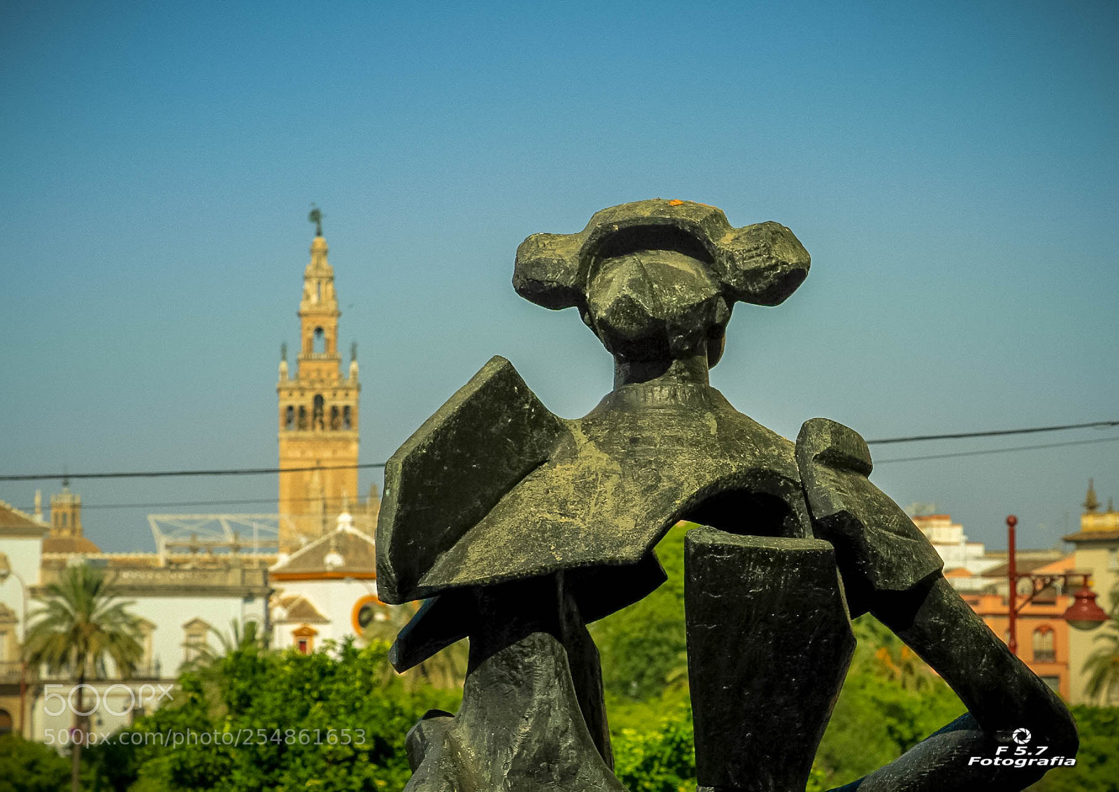 Canon EOS 7D sample photo. Torero y giralda photography