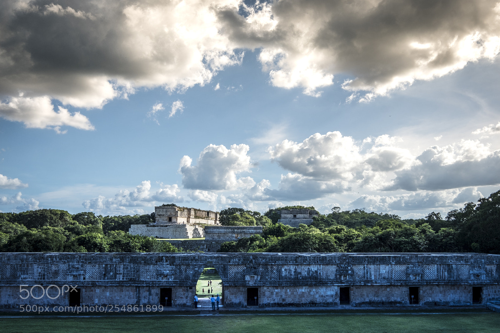 Fujifilm X-T2 sample photo. Ancient maya ruins, nunnery photography