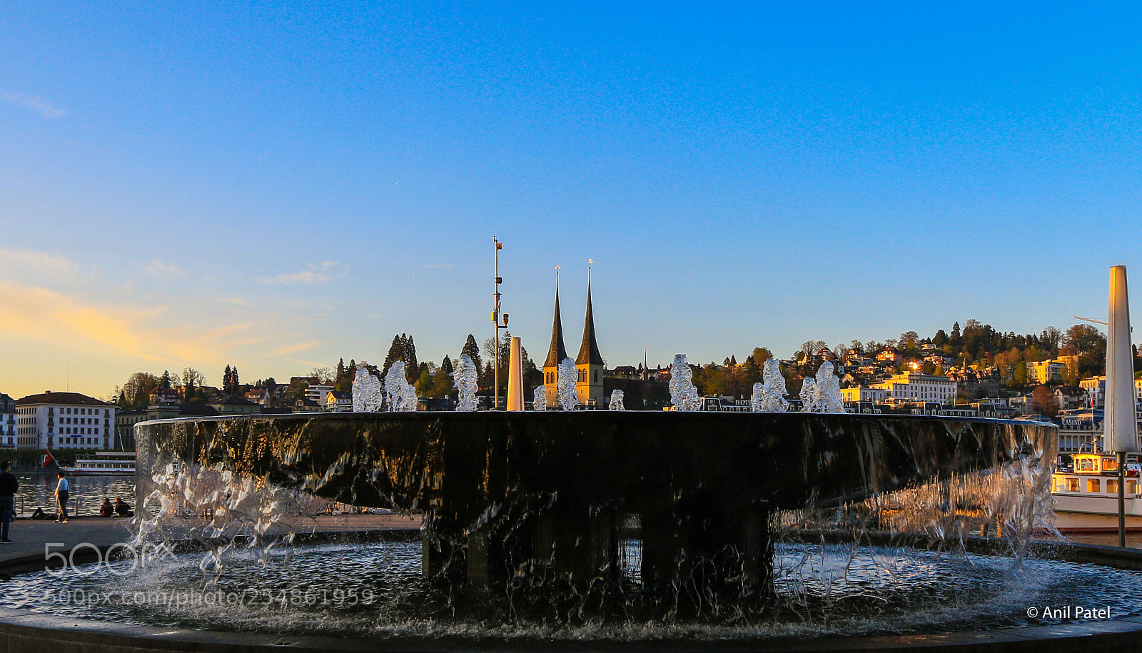 Canon EOS 70D sample photo. Evening in lucerne photography