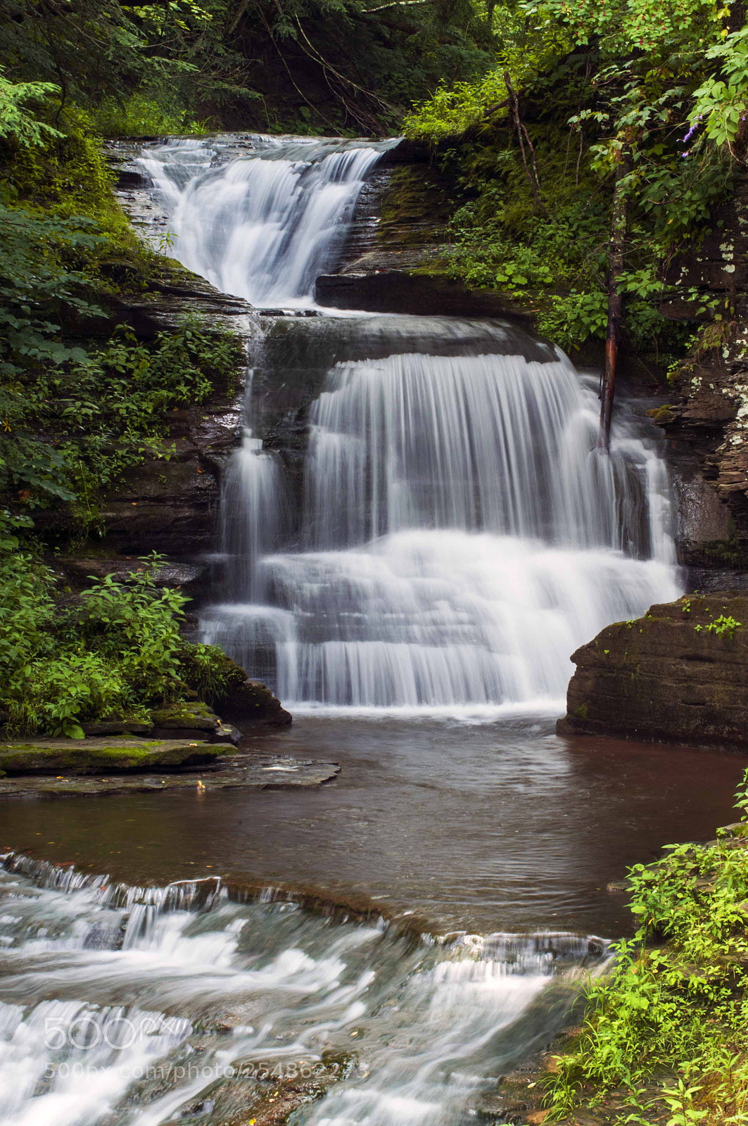 Nikon D300 sample photo. Peaceful stream photography