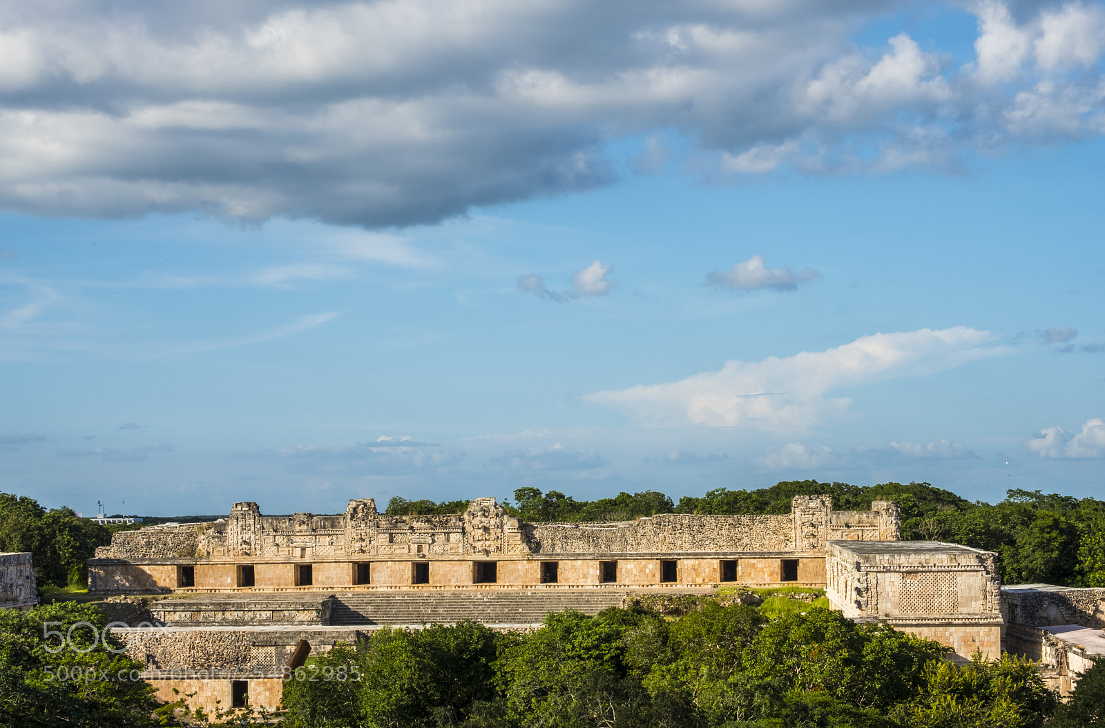 Fujifilm X-T2 sample photo. Ancient maya ruins, nunnery photography
