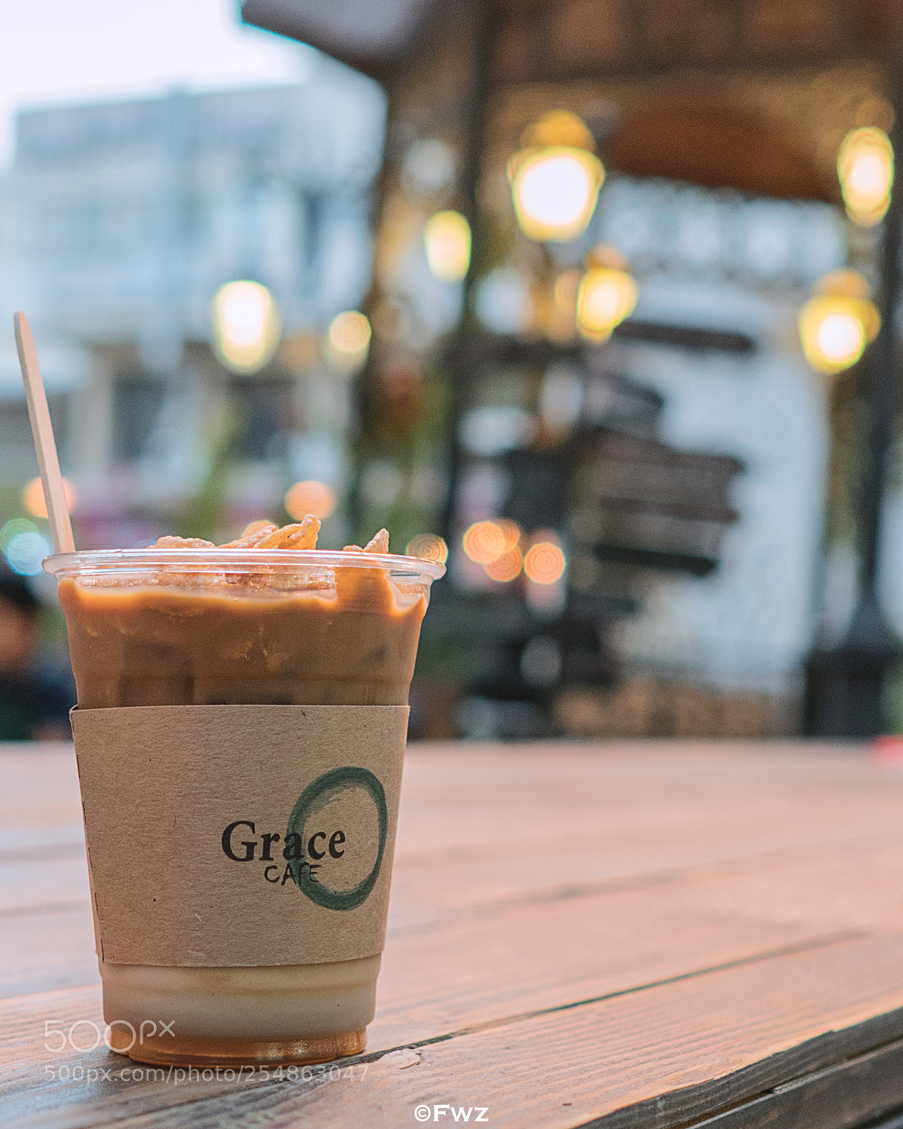 Sony a7R II sample photo. Ice cereal latte photography