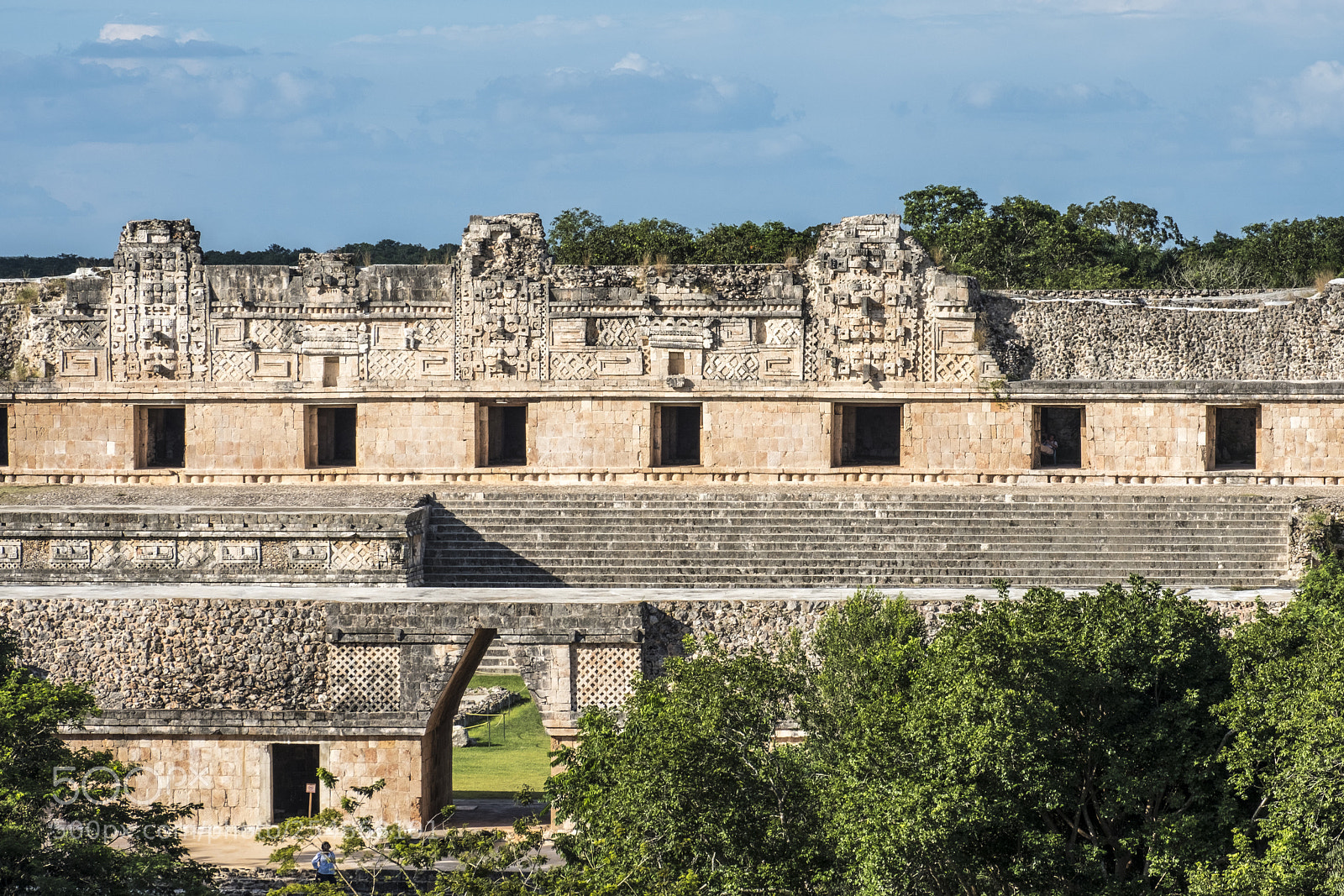 Fujifilm X-T2 sample photo. Ancient maya ruins, nunnery photography