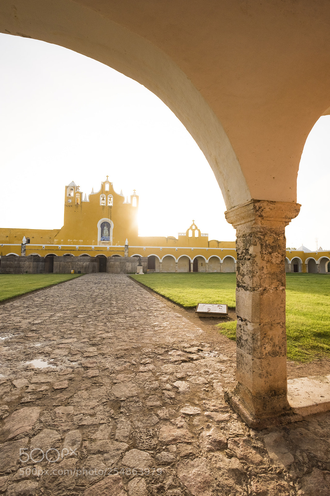 Fujifilm X-T2 sample photo. Church in izamal in photography