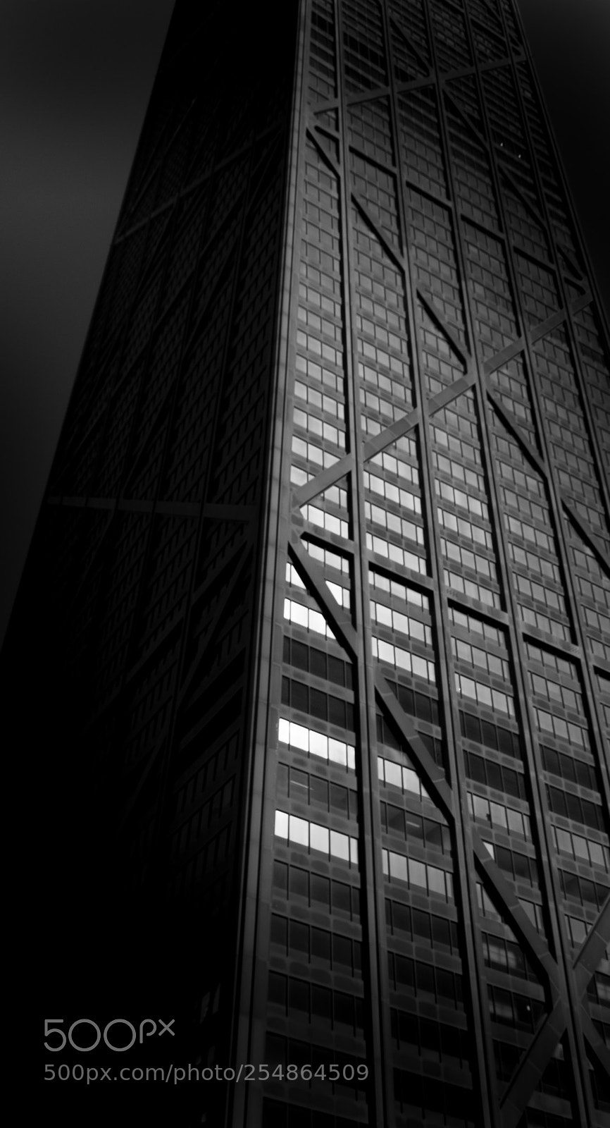 Nikon D850 sample photo. The john hancock building photography