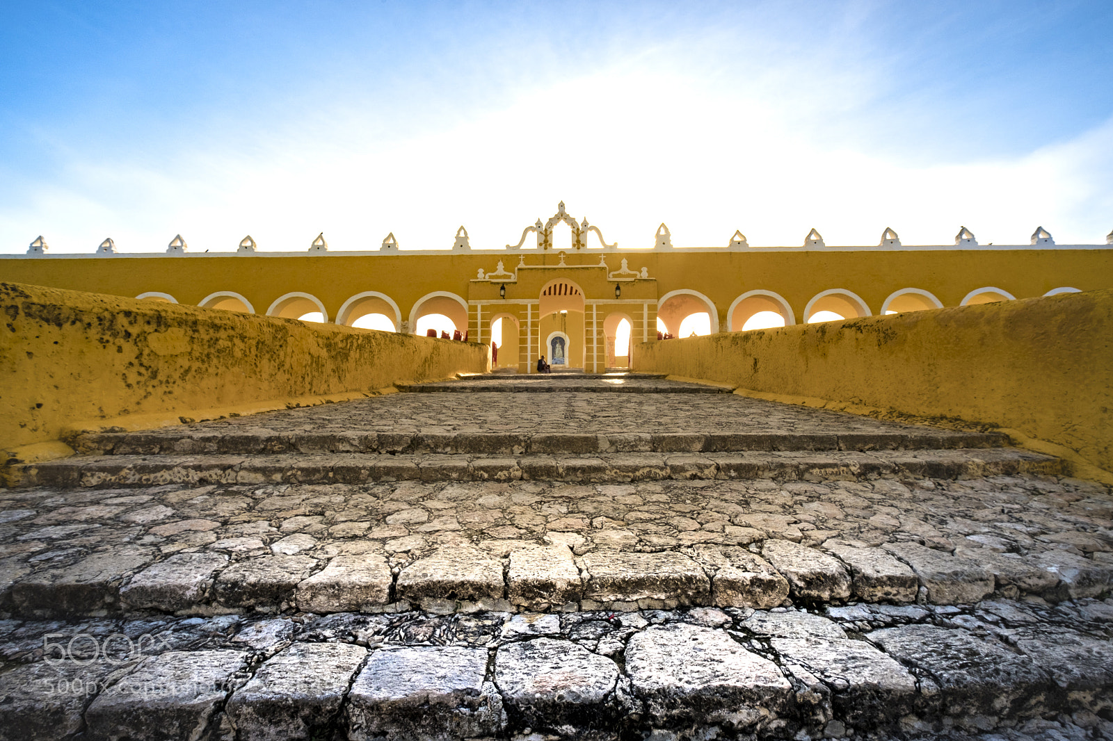 Fujifilm X-T2 sample photo. Church in izamal in photography