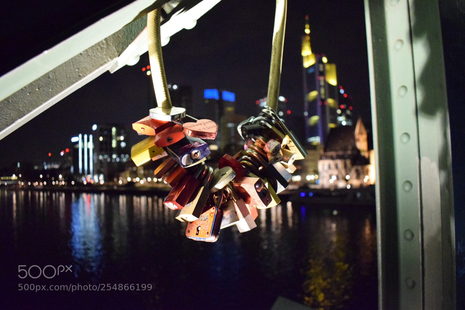 Nikon D5300 sample photo. Frankfurt at night photography