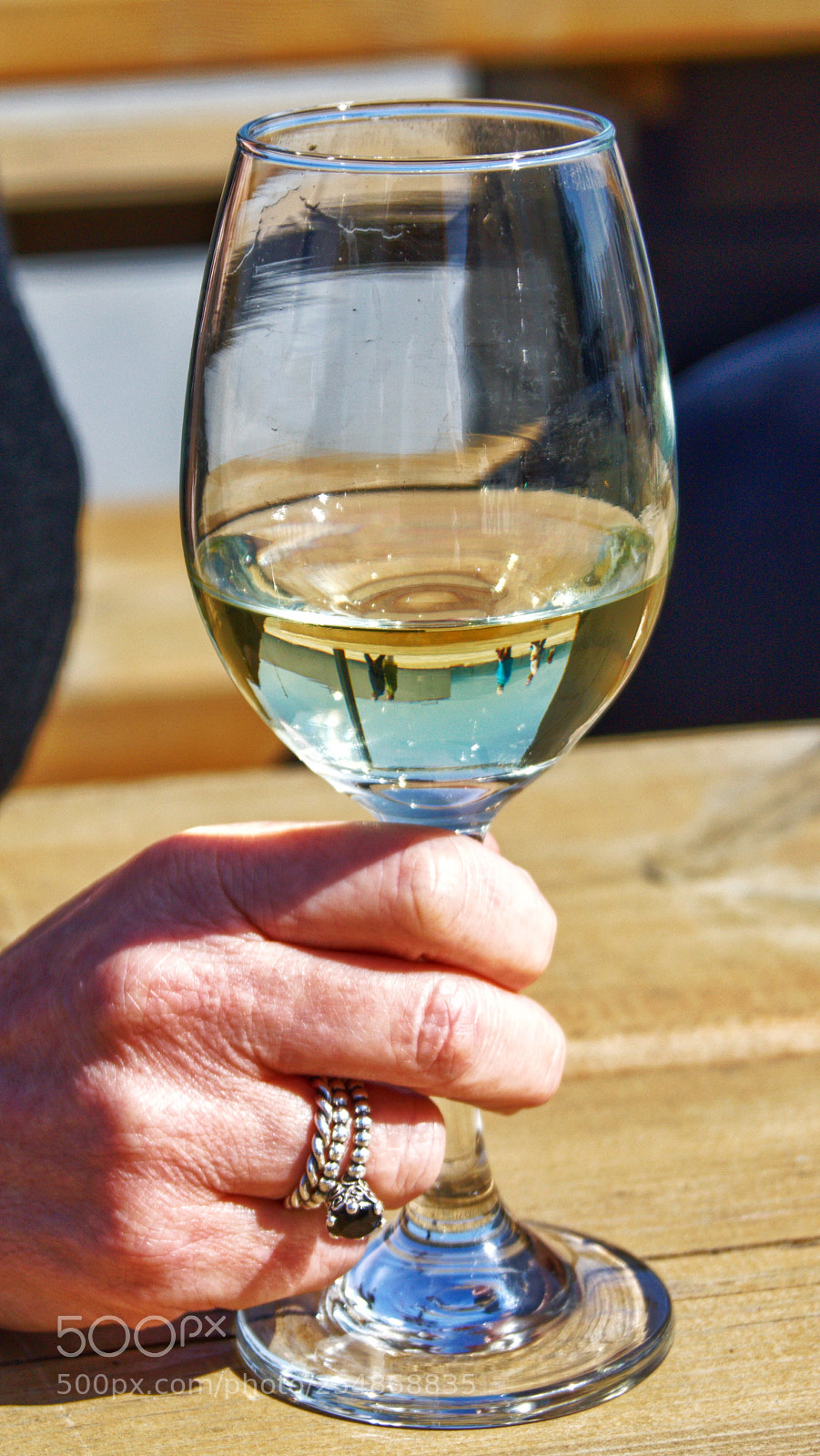 Sony SLT-A65 (SLT-A65V) sample photo. Reflections over wine photography