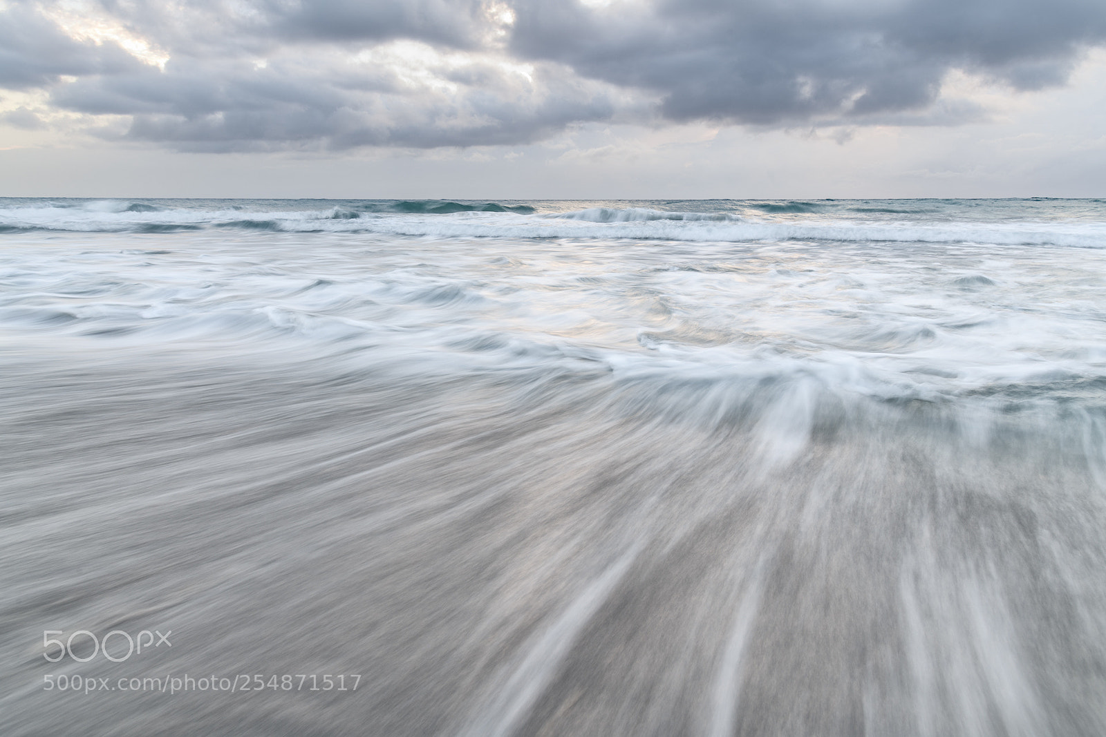 Nikon D850 sample photo. Morning waves photography