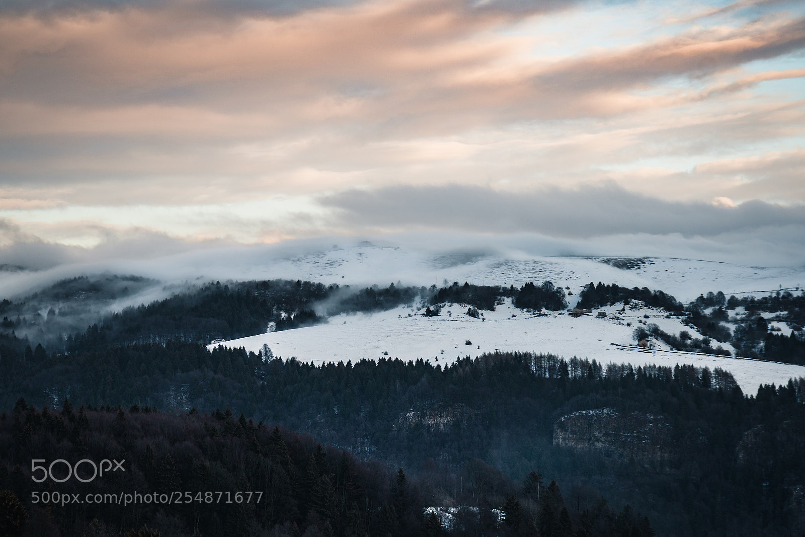 Sony a7R II sample photo. Sunset over the mountains photography