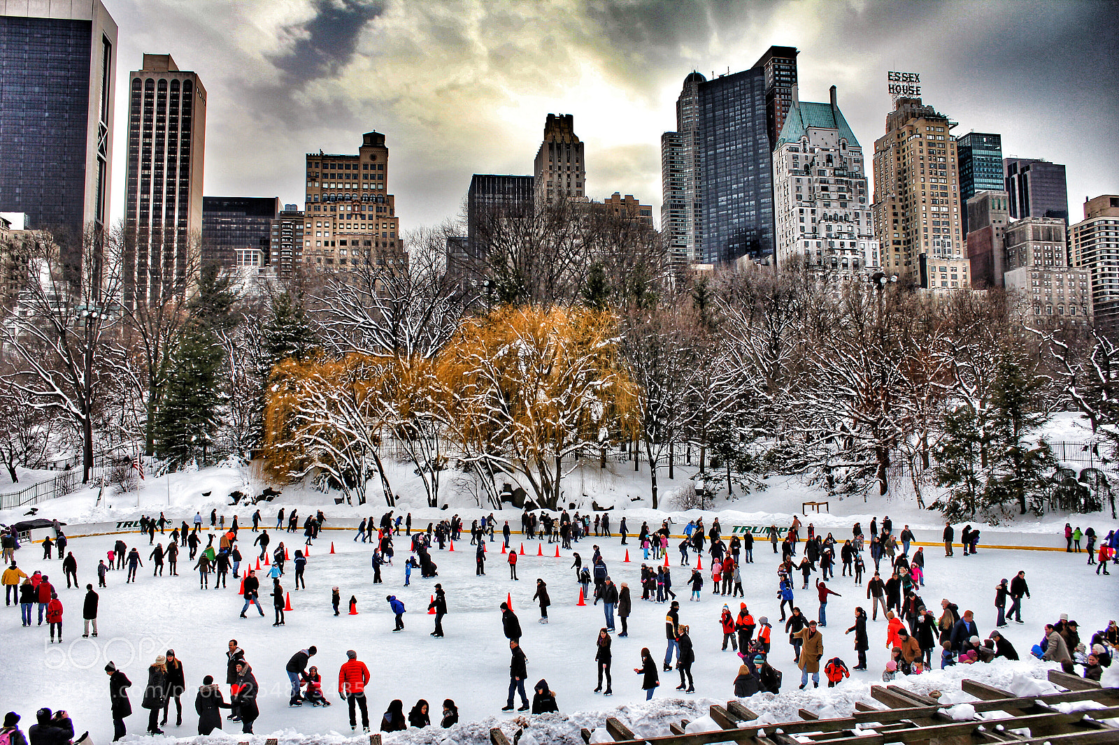 Canon EOS 550D (EOS Rebel T2i / EOS Kiss X4) sample photo. People enjoying a winter photography