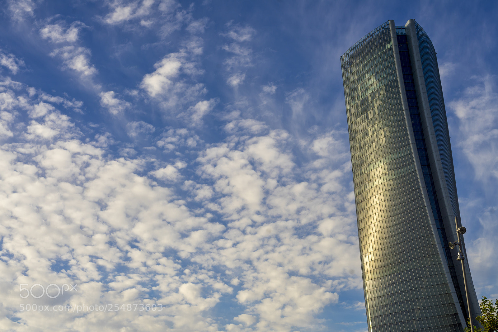 Sony a7 II sample photo. Hadid tower at citylife photography