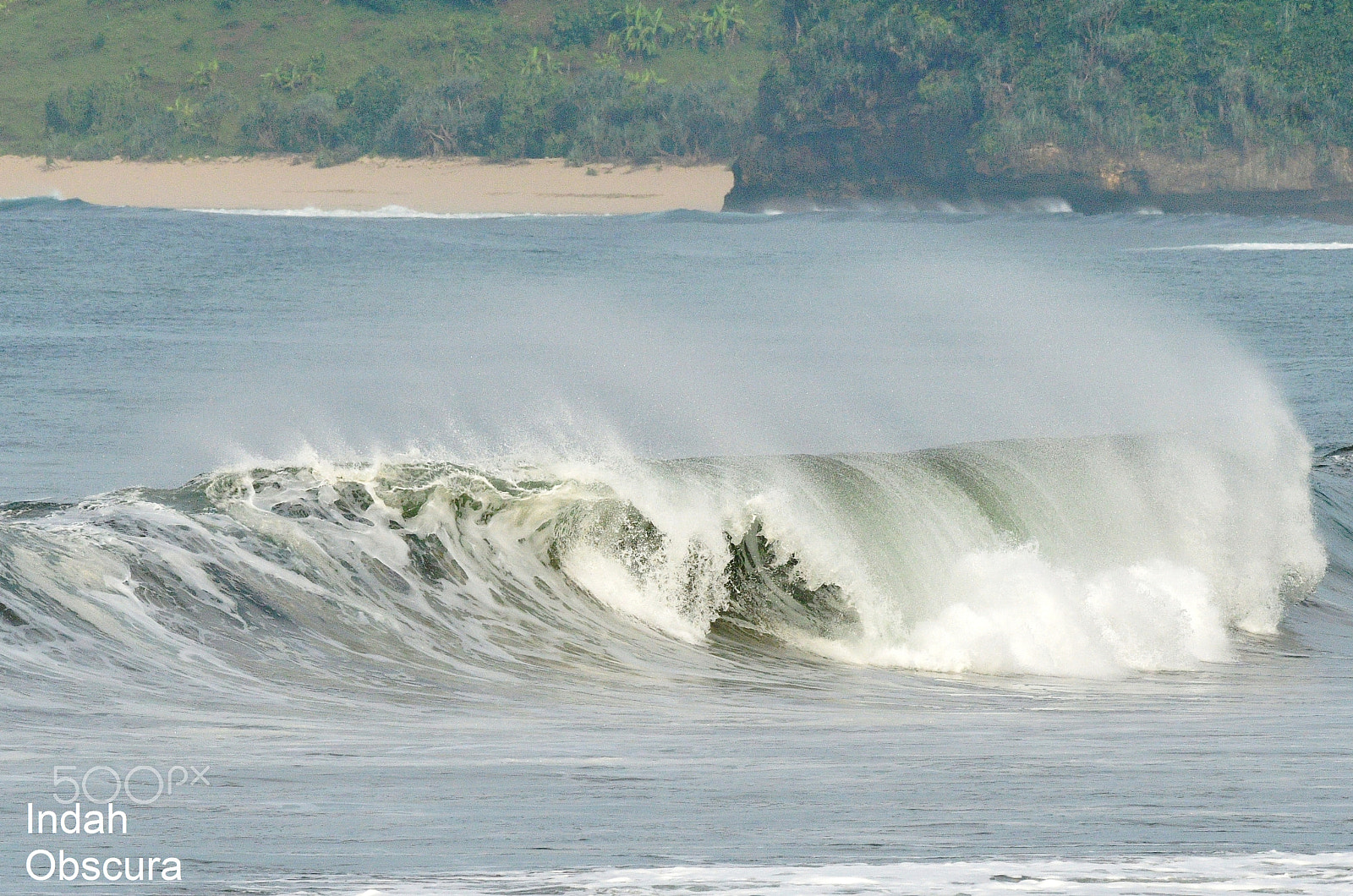 Nikon AF-S Nikkor 200-500mm F5.6E ED VR sample photo. Ioi frothy white wave photography