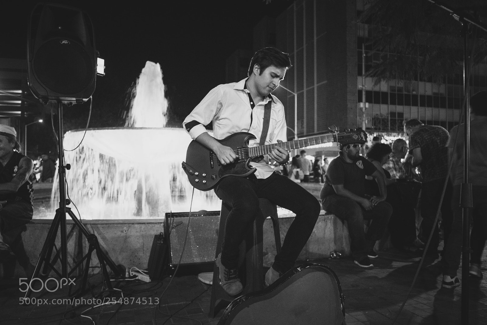 Sony a6000 sample photo. While my guitar gently photography