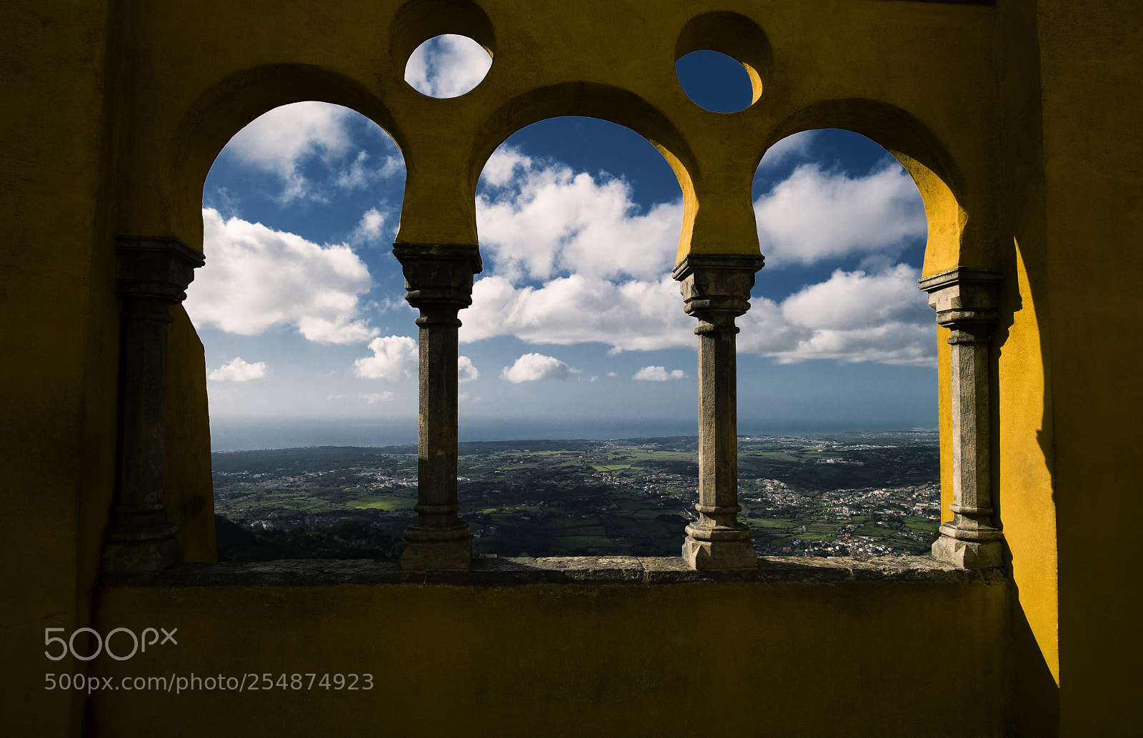 Leica M9 sample photo. View from pena palace photography
