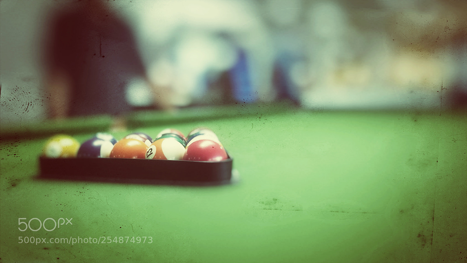 OnePlus 5 sample photo. Snooker table photography