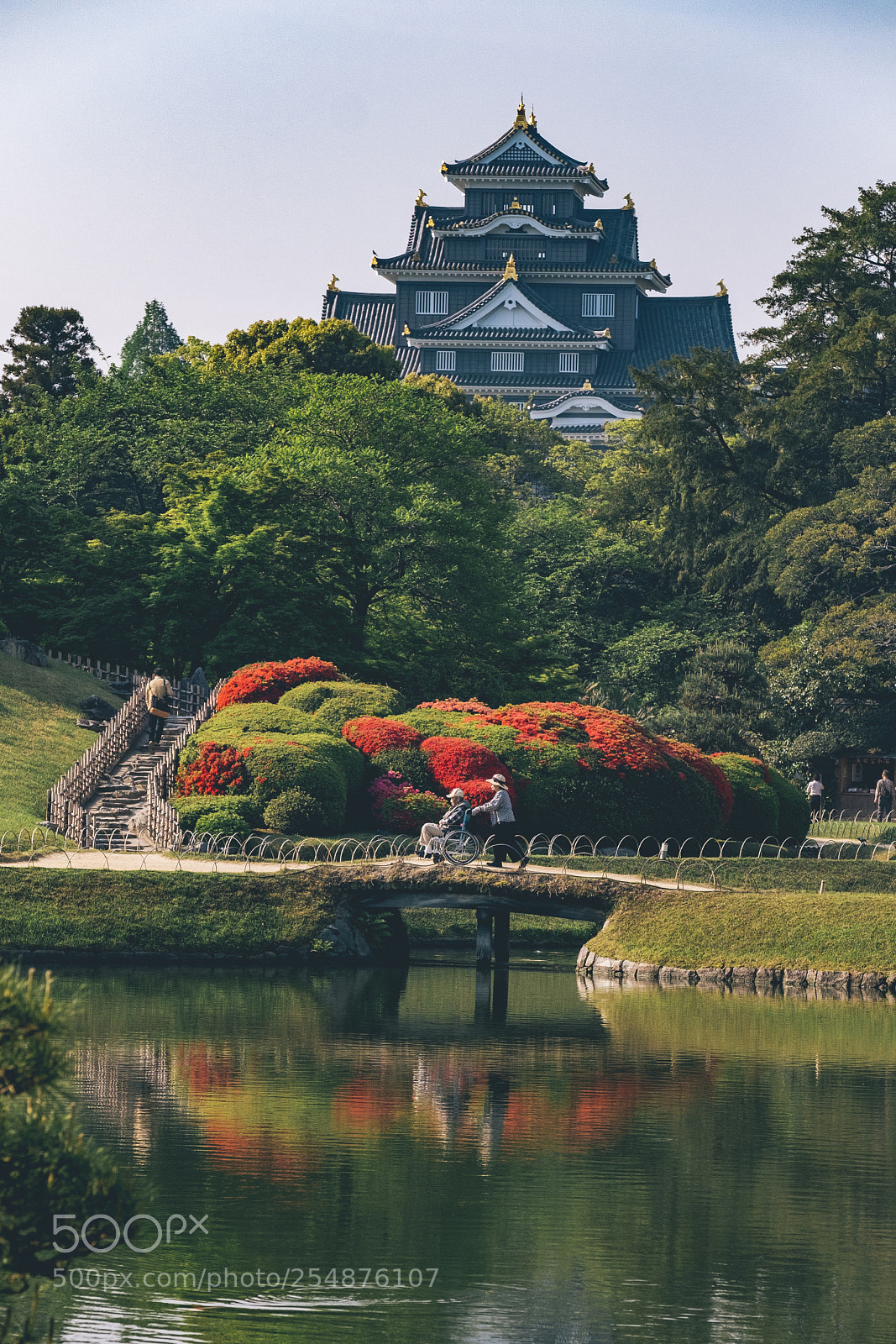 Fujifilm X-H1 sample photo. Okayama korakuen photography
