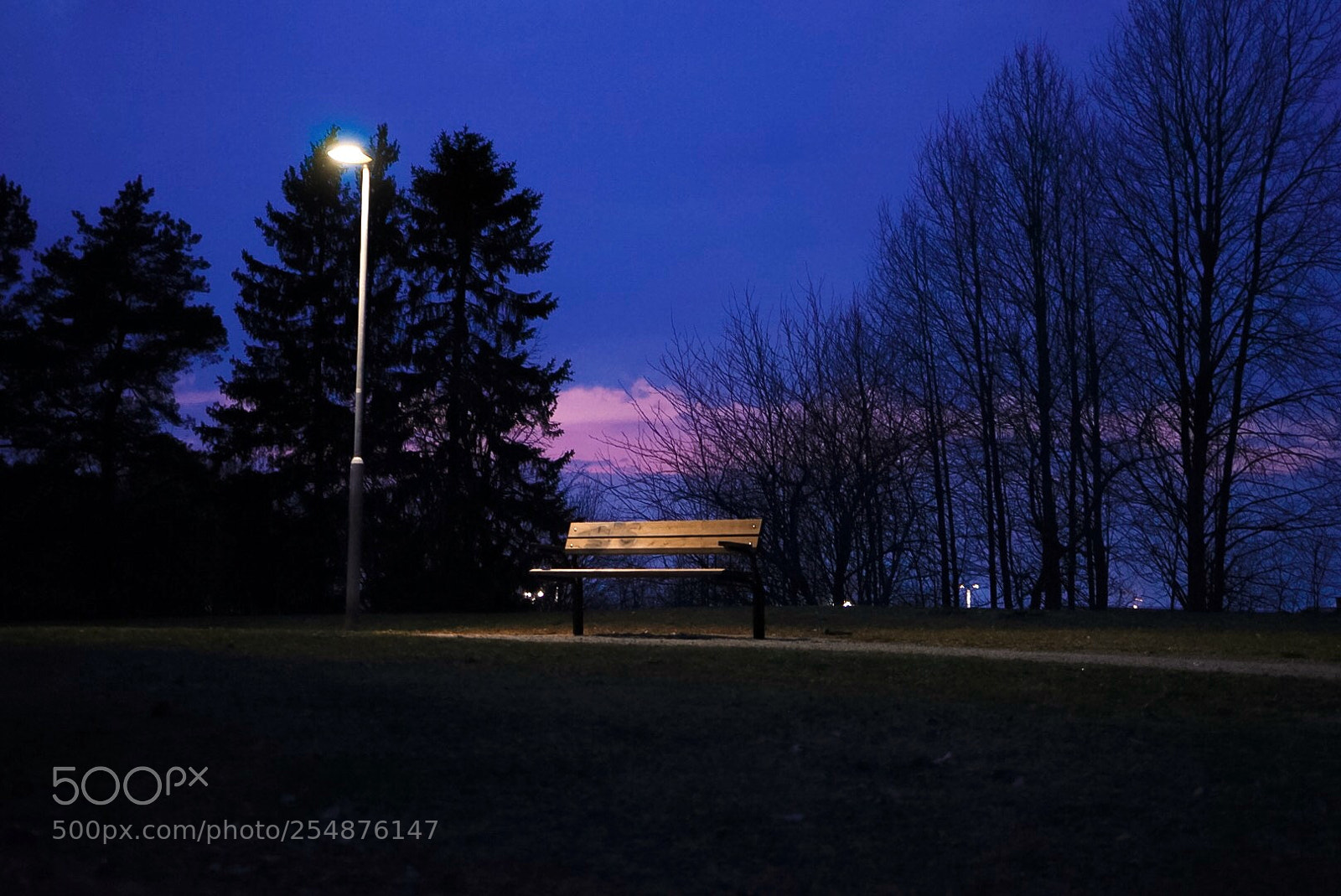 Sony a7 II sample photo. Swedish night photography