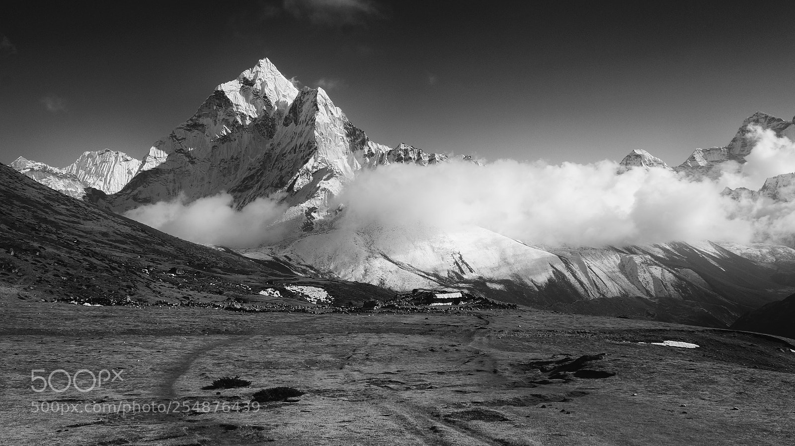 Sony Alpha NEX-5N sample photo. Nepal ama dablam 6812m photography