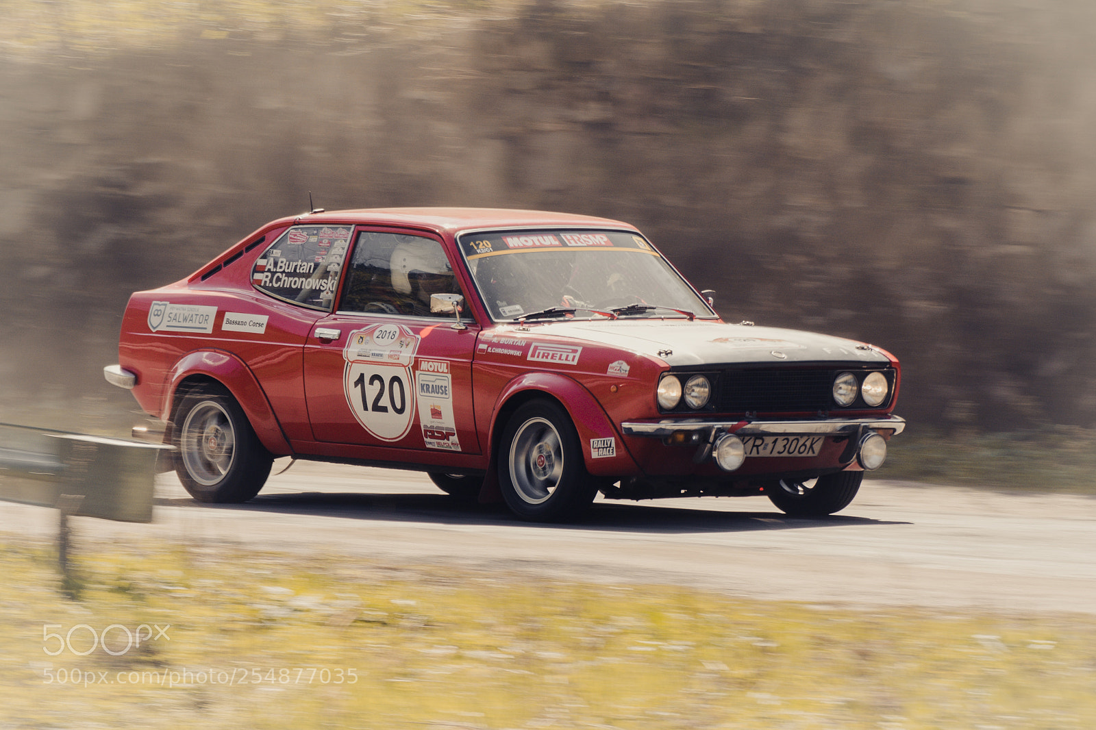 Nikon D5500 sample photo. Fiat 128 sport coupe photography