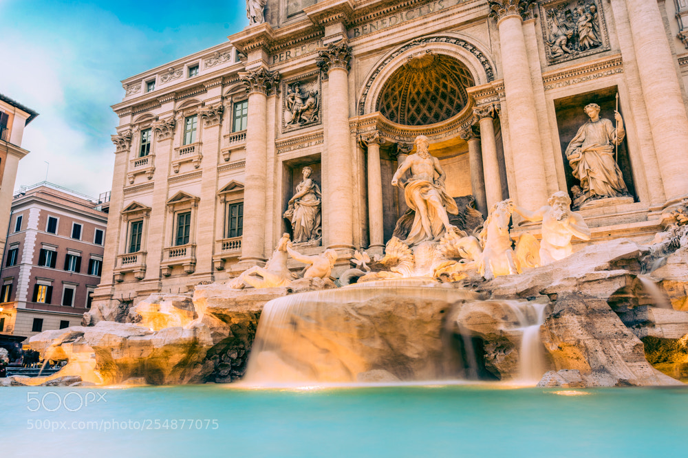 Nikon D7200 sample photo. Fontana di trevi photography