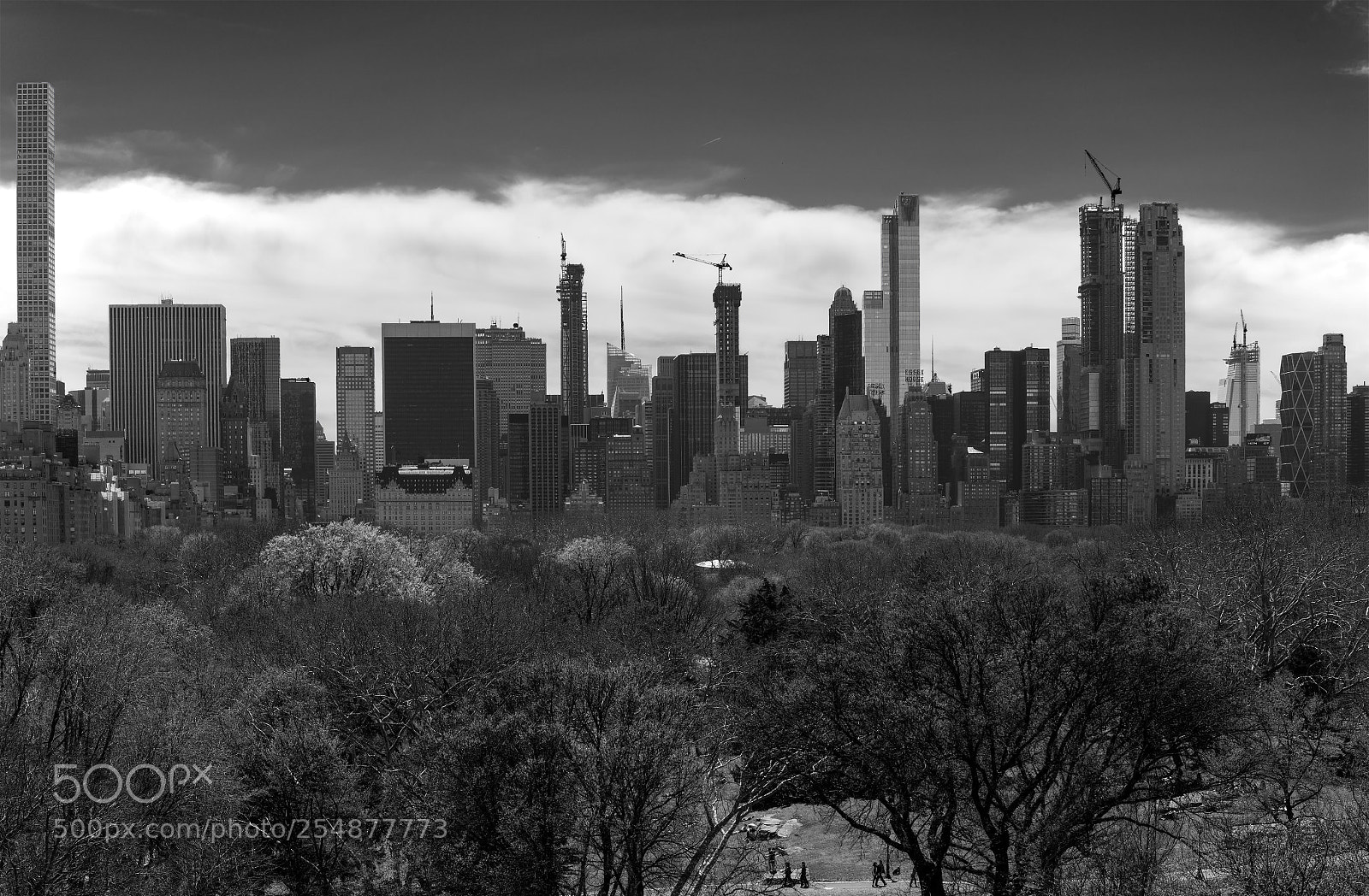Sony a7R II sample photo. Central park south skyline photography