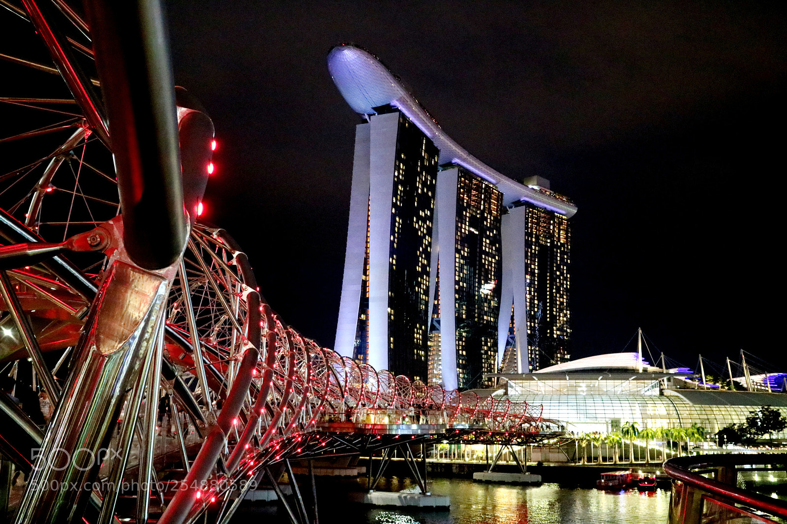 Canon EOS M3 sample photo. Marina bay sands photography