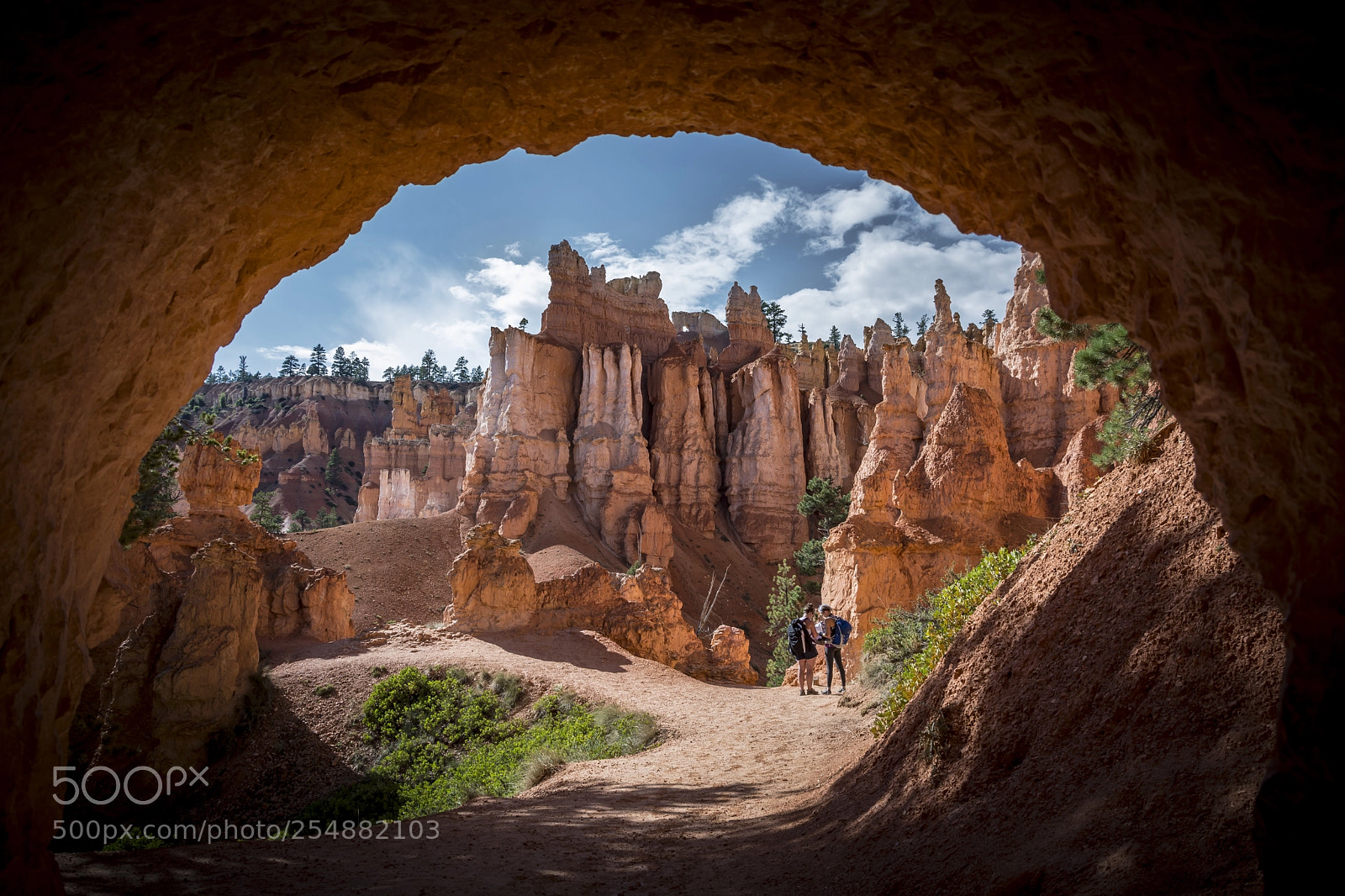 Nikon D7100 sample photo. Bryce in the arch photography
