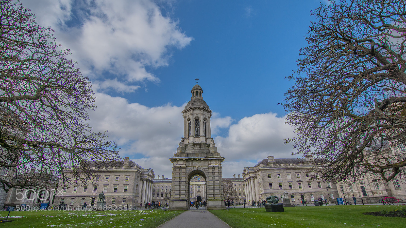 Nikon D5200 sample photo. Trinity college photography