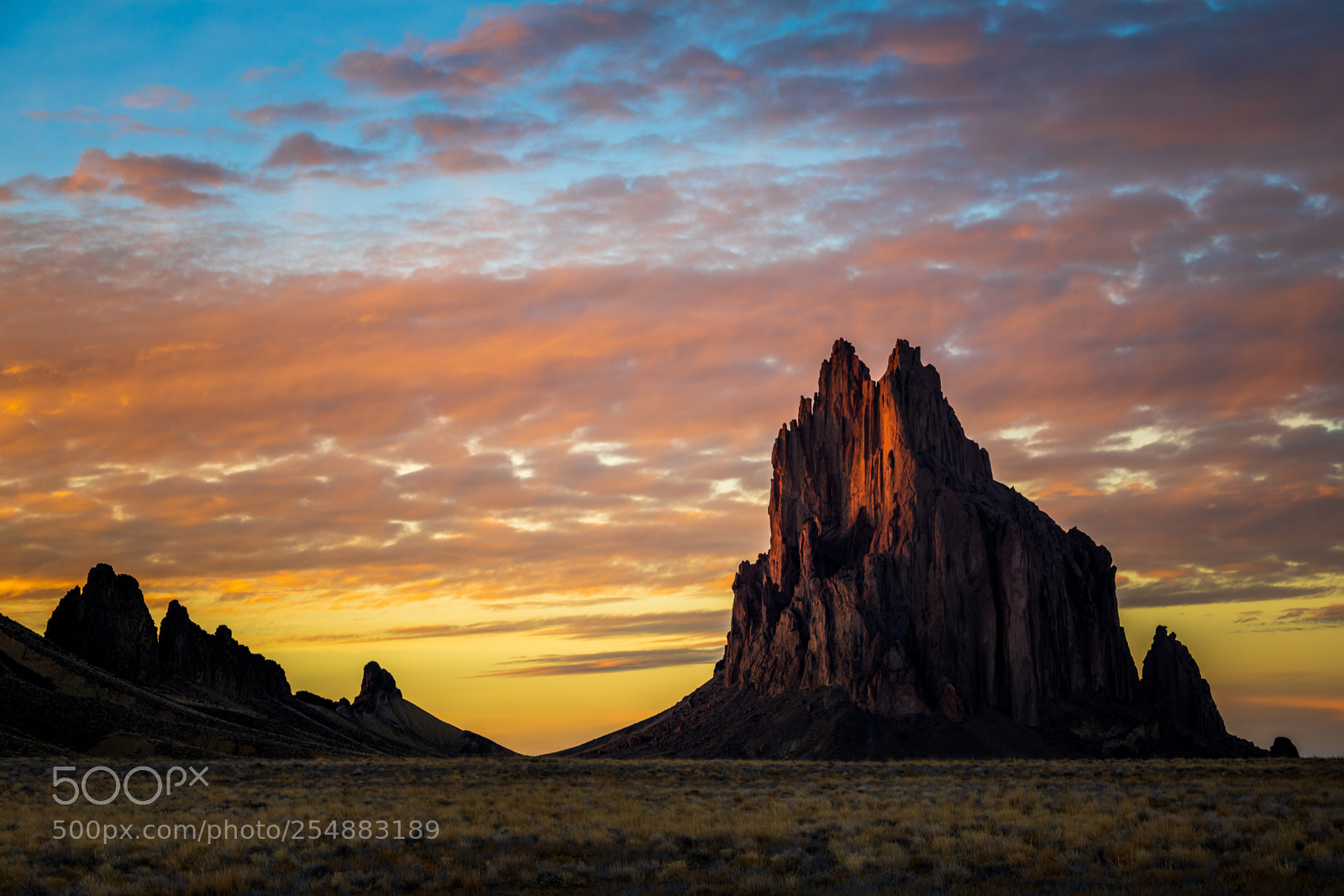 Nikon D850 sample photo. Shiprock photography