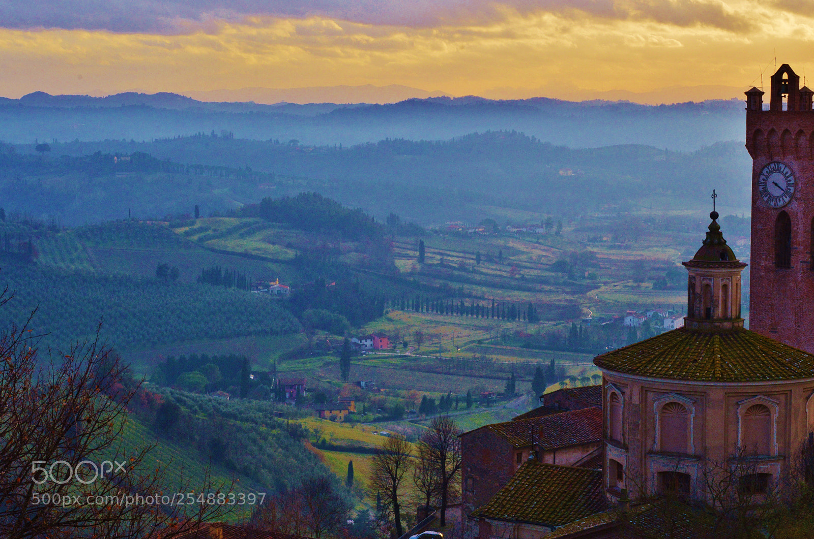 Nikon D3200 sample photo. Over san miniato photography