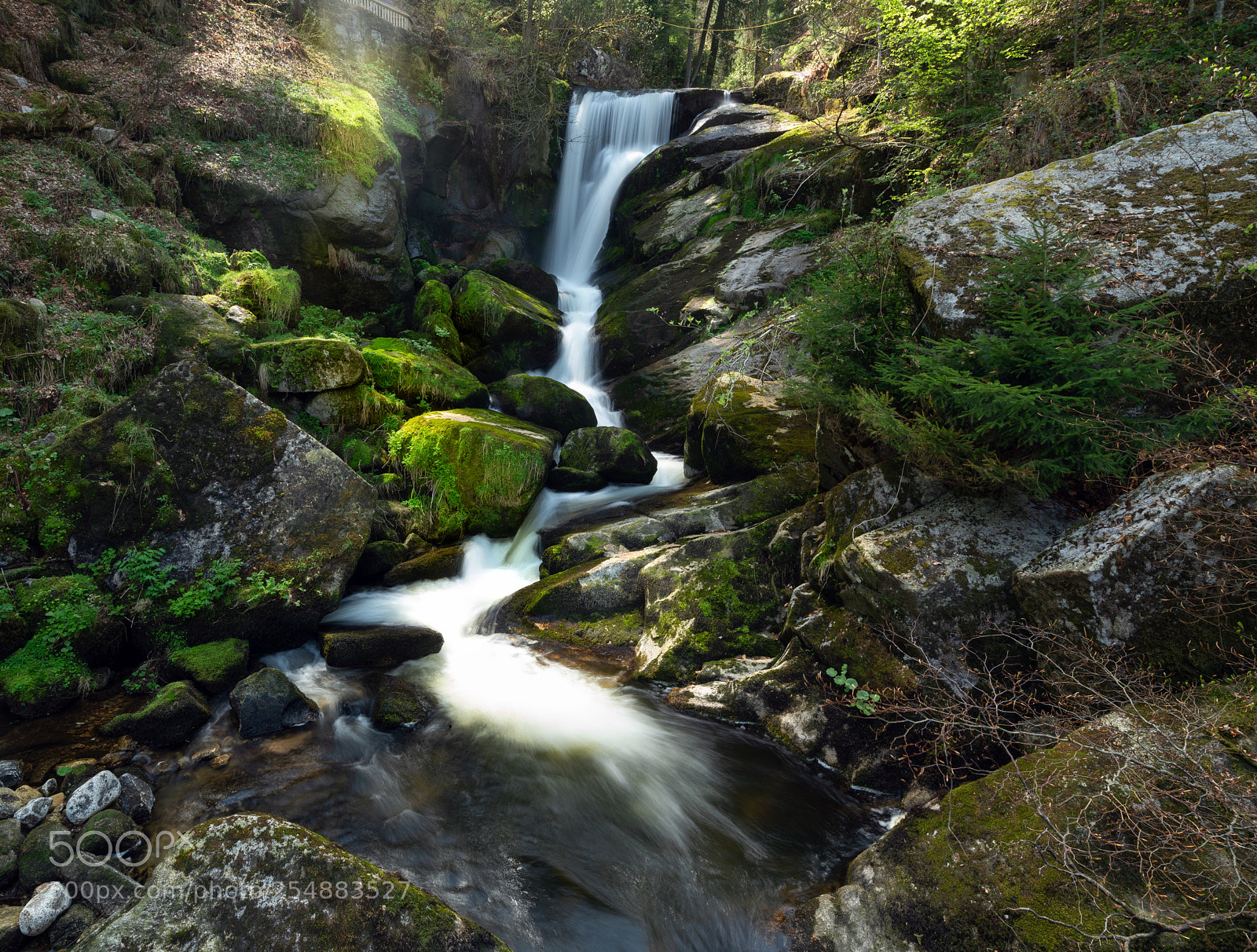 Sony a7R II sample photo. Triberger waterfalls photography