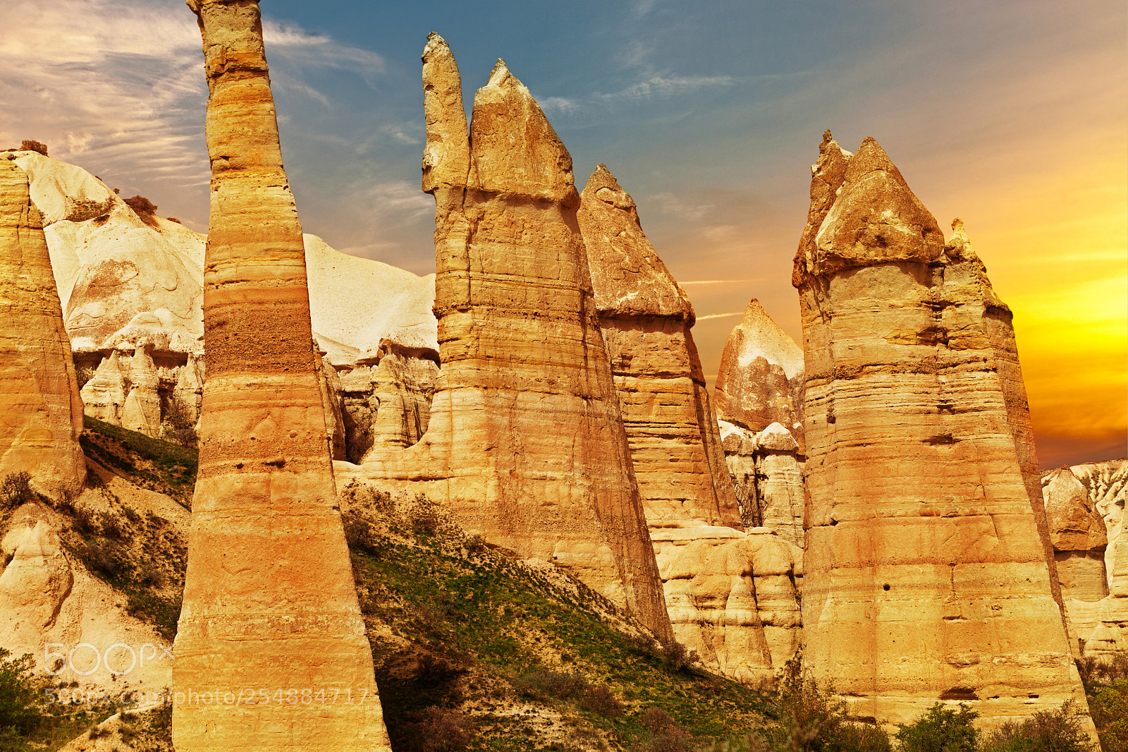 Canon EOS 5D Mark II sample photo. Love valley near goreme photography